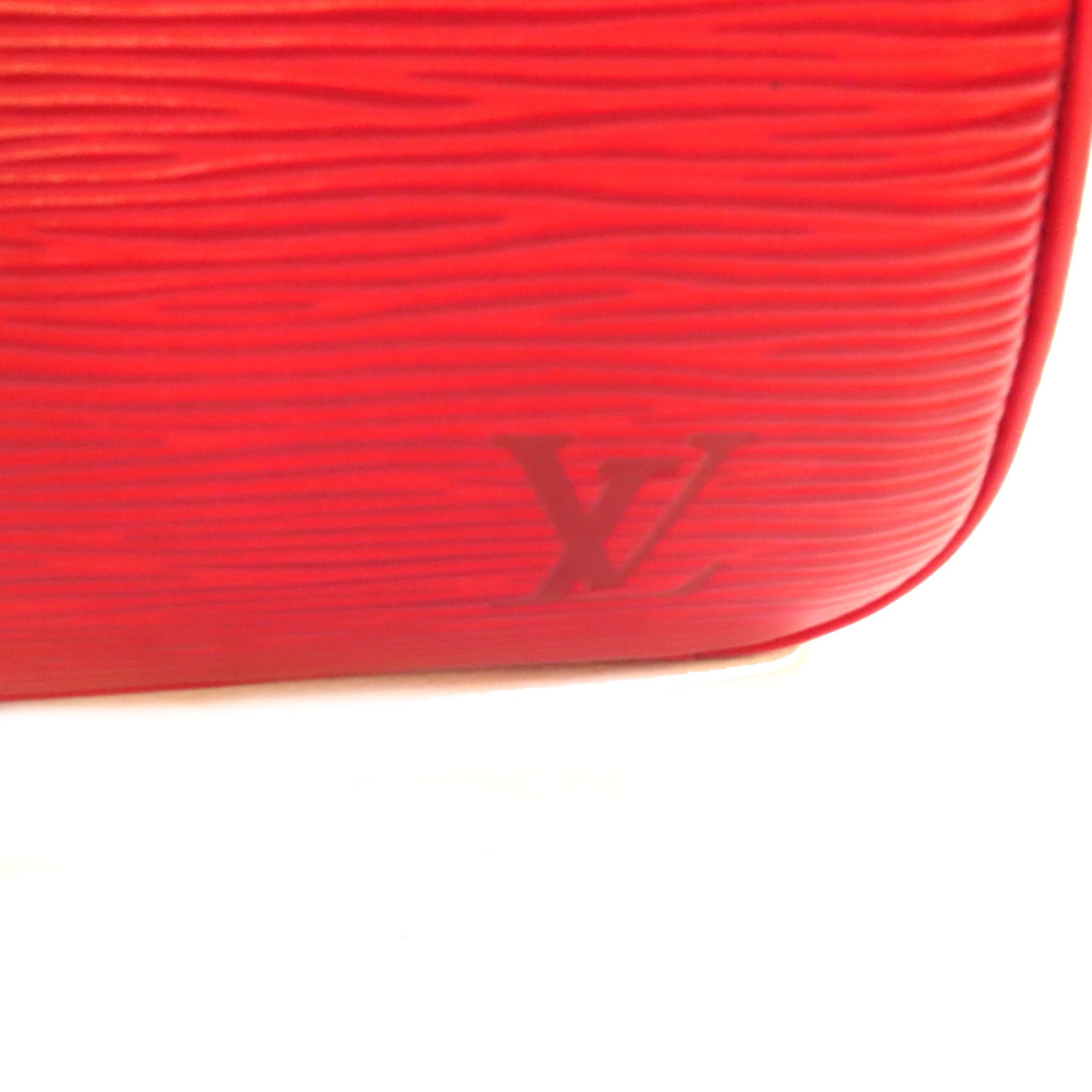 LOUIS VUITTON 【激減優惠】Epi Jasmin Handbag金扣手挽袋紅色