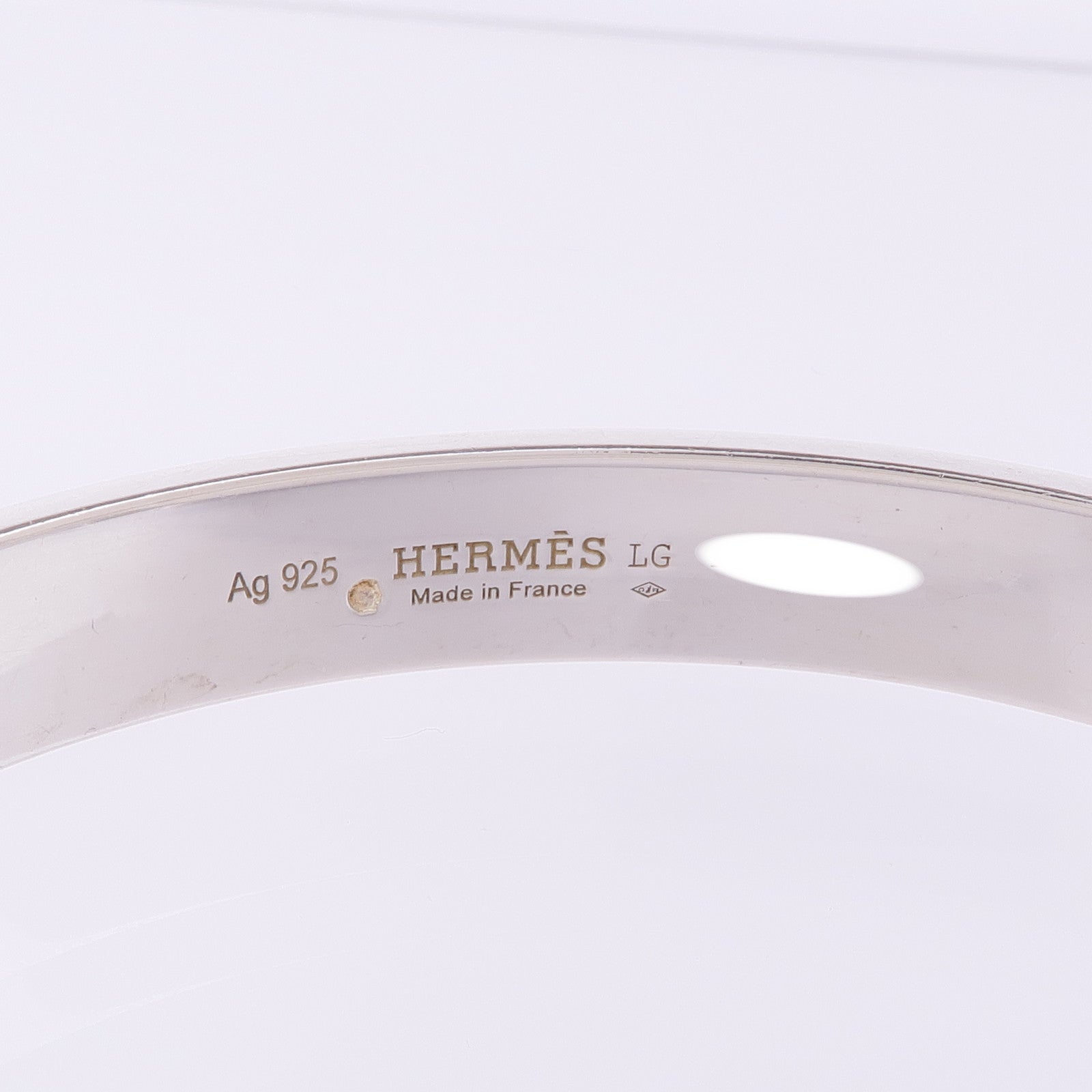 HERMES 925純銀Collier De Chien手鐲