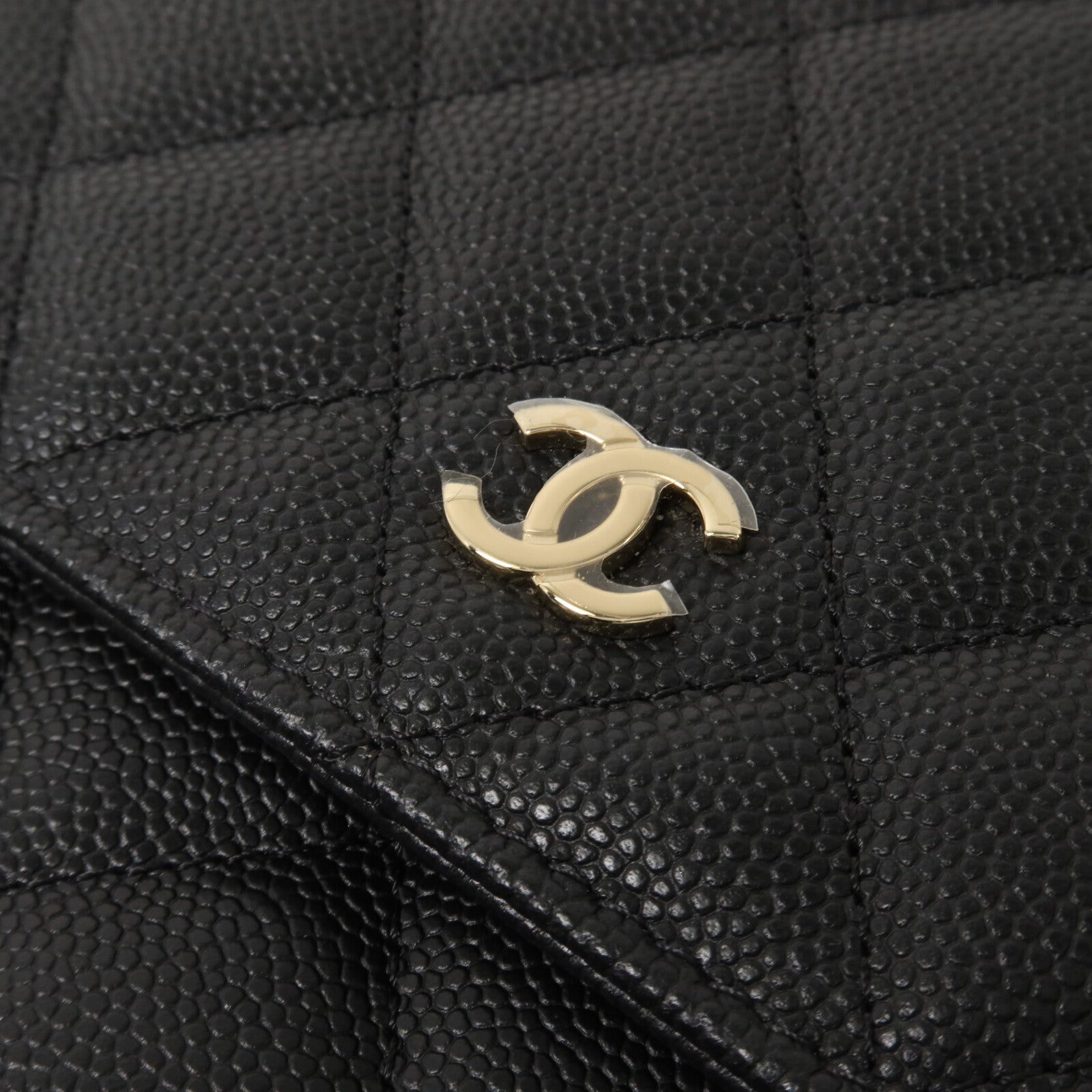 CHANEL 牛皮皮革Wallet On Chain鏈帶肩背袋