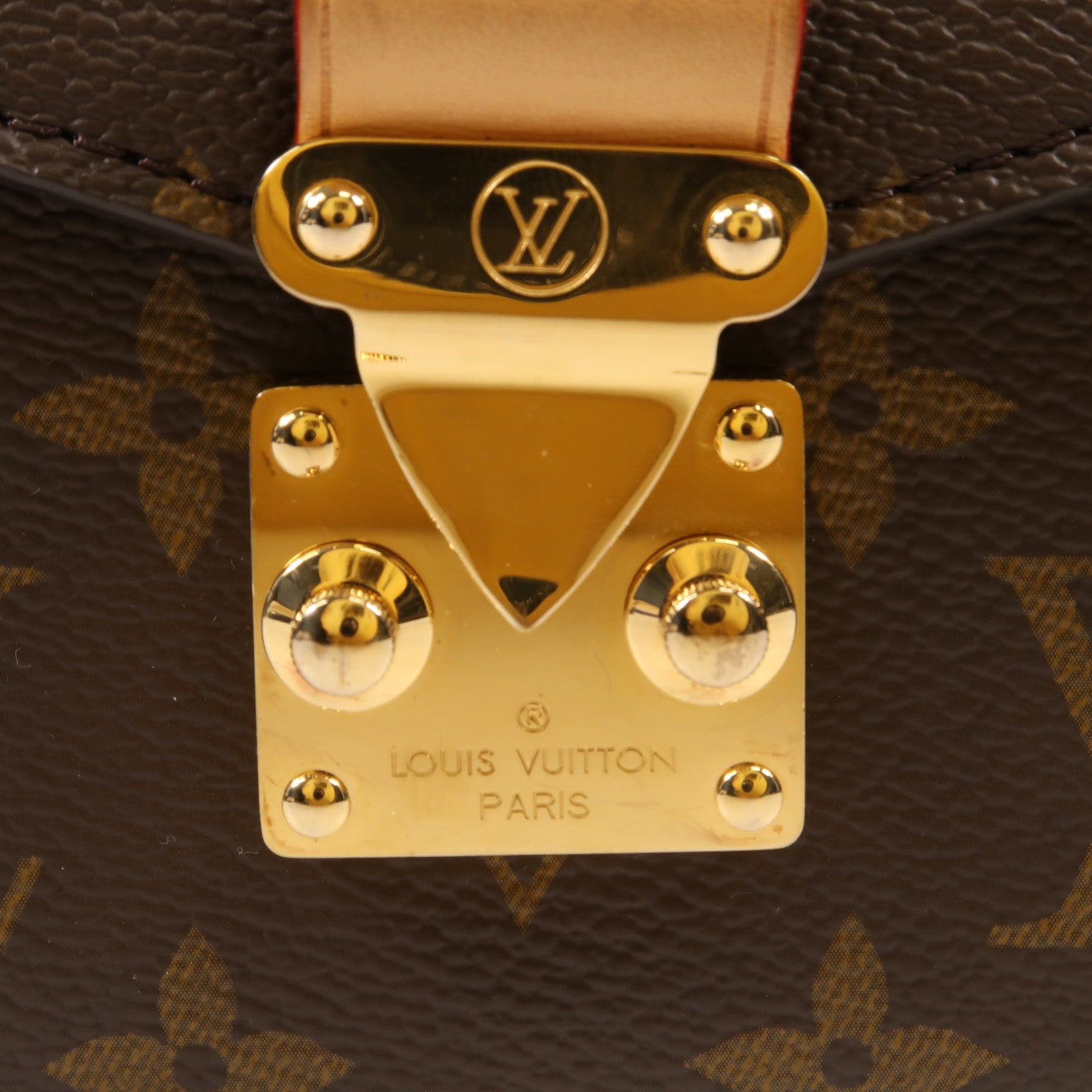 LOUIS VUITTON Monogram Pochette Metis East West金扣手挽肩背兩用袋