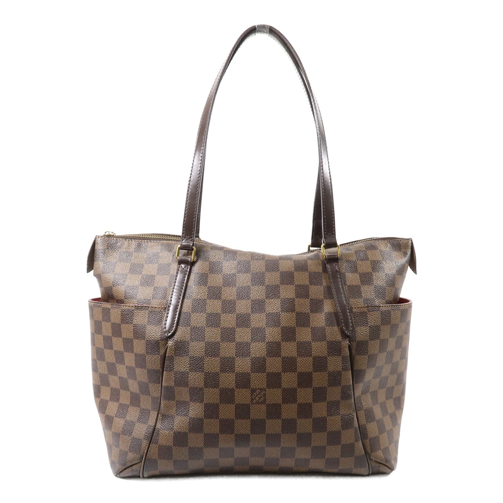 LOUIS VUITTON 【激減優惠】Damier Ebene Totally MM肩背袋