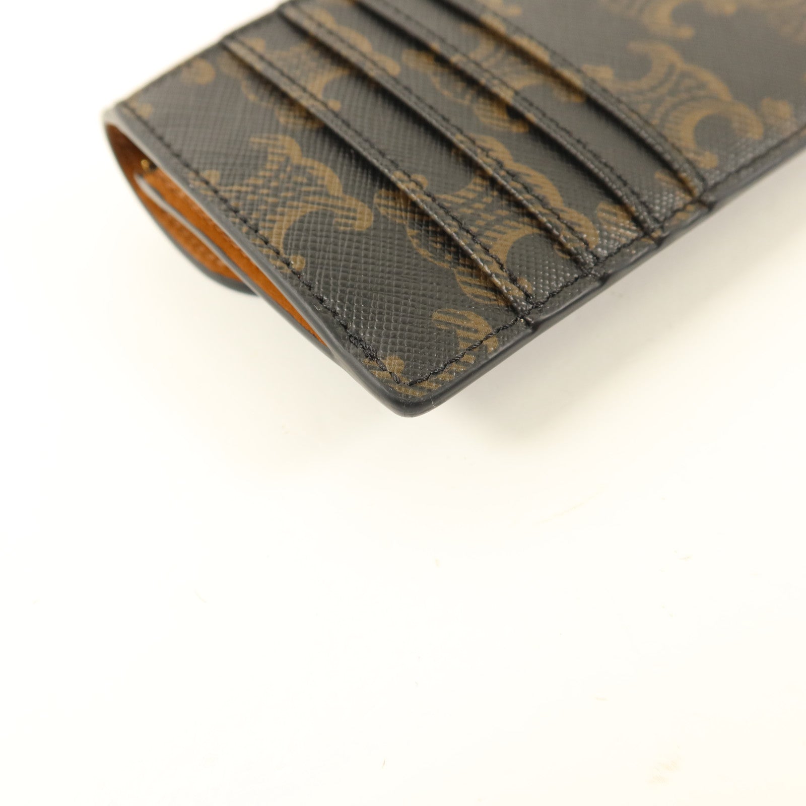 CELINE 塗層帆布Card Case金扣卡片套