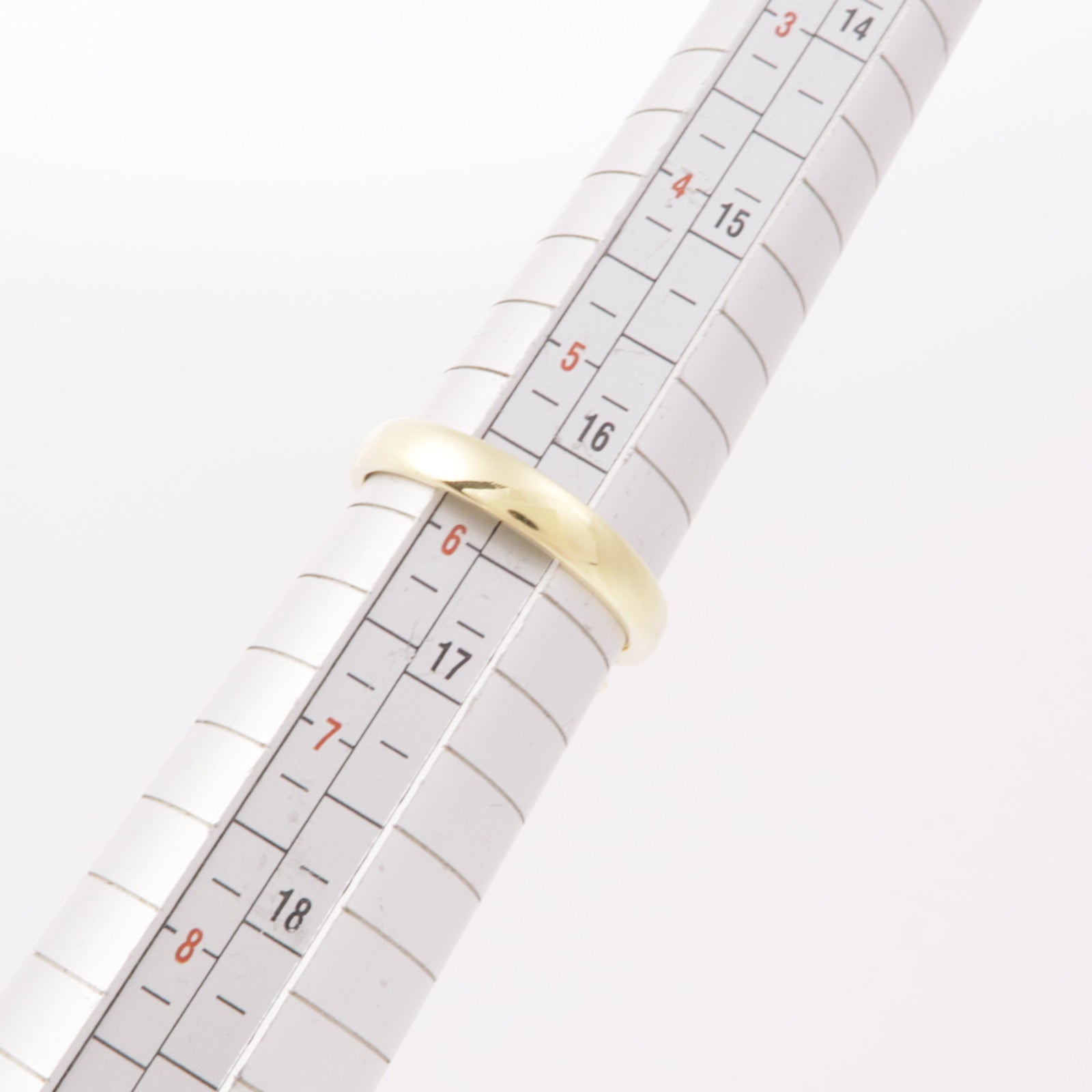 JEWELRY 【激減優惠】18K黃金Sapphire Diamond Ring藍寶石/鑽石戒指US#6