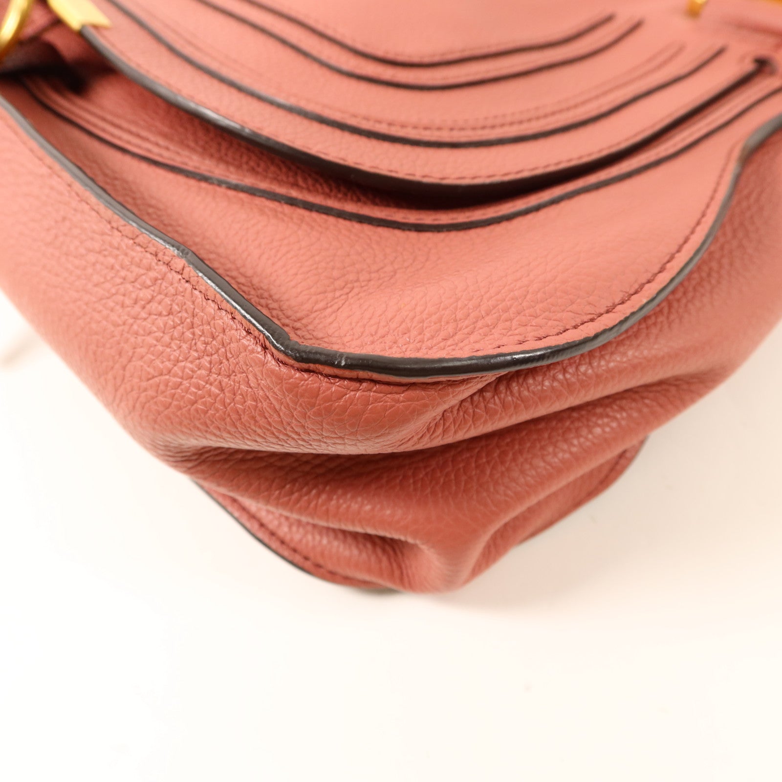 Chloe 牛皮皮革2 Way Shoulder Bag金扣手挽肩背兩用袋