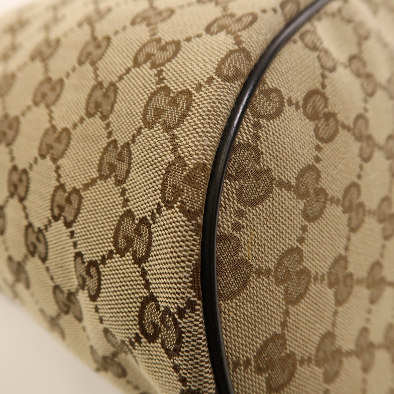 GUCCI 帆布Backpack銀扣背包