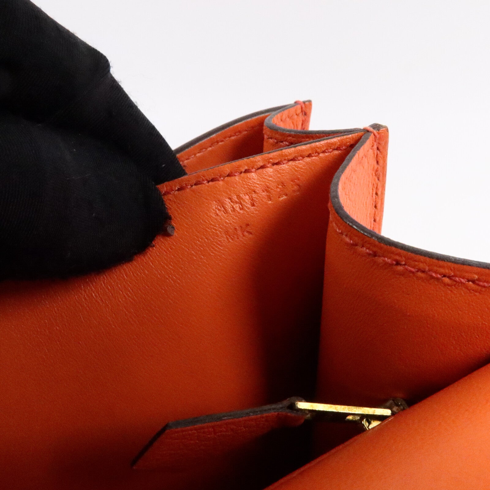 HERMES Evercolor皮革Constance 24肩背袋