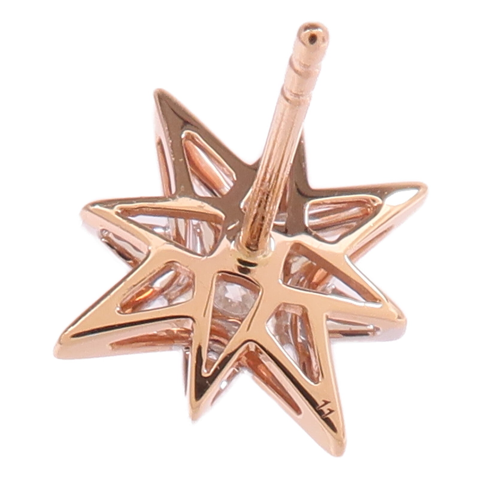 JEWELRY 18K白金/玫瑰金Diamond Earrings鑽石耳環