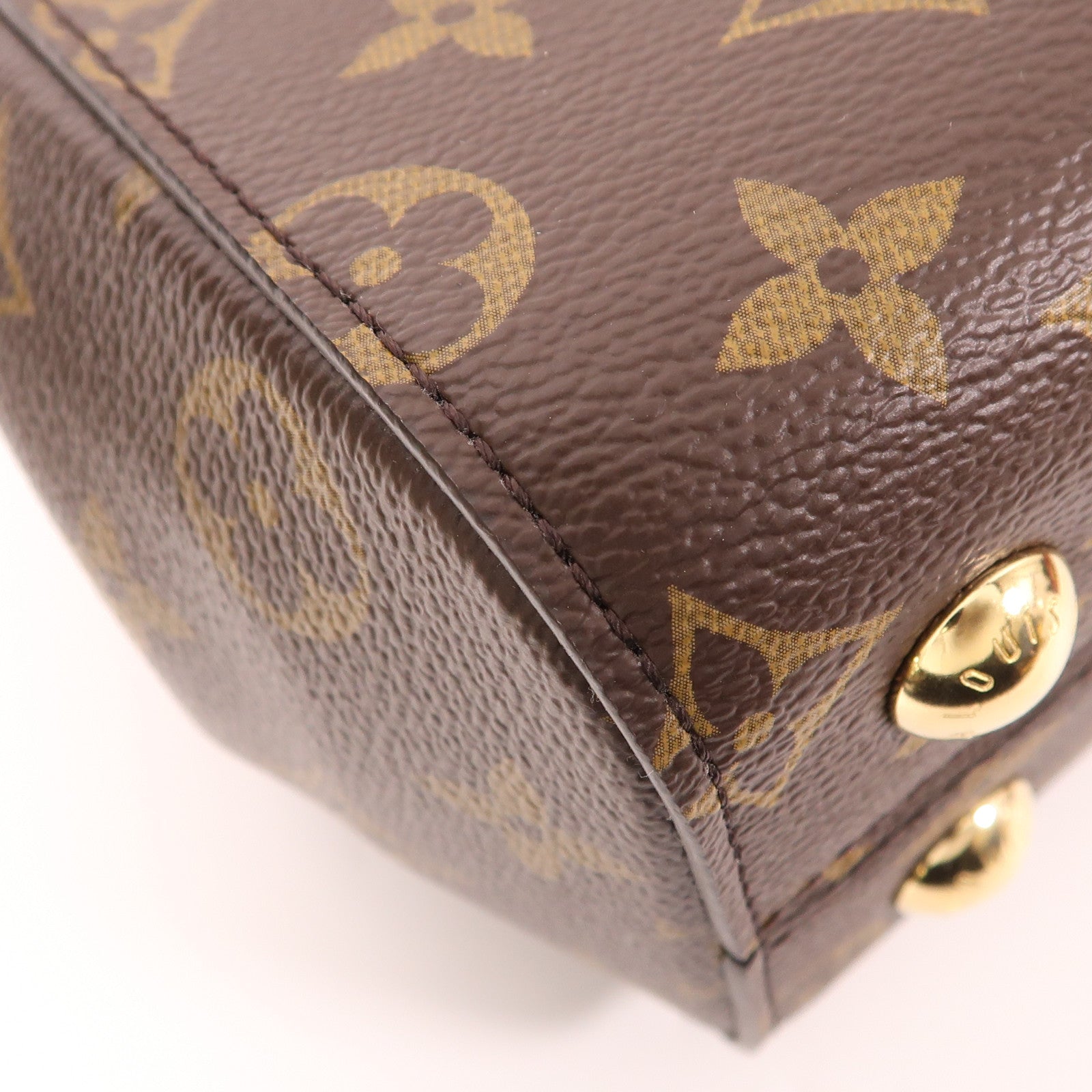 LOUIS VUITTON Monogram Cluny BB金扣手挽肩背兩用袋