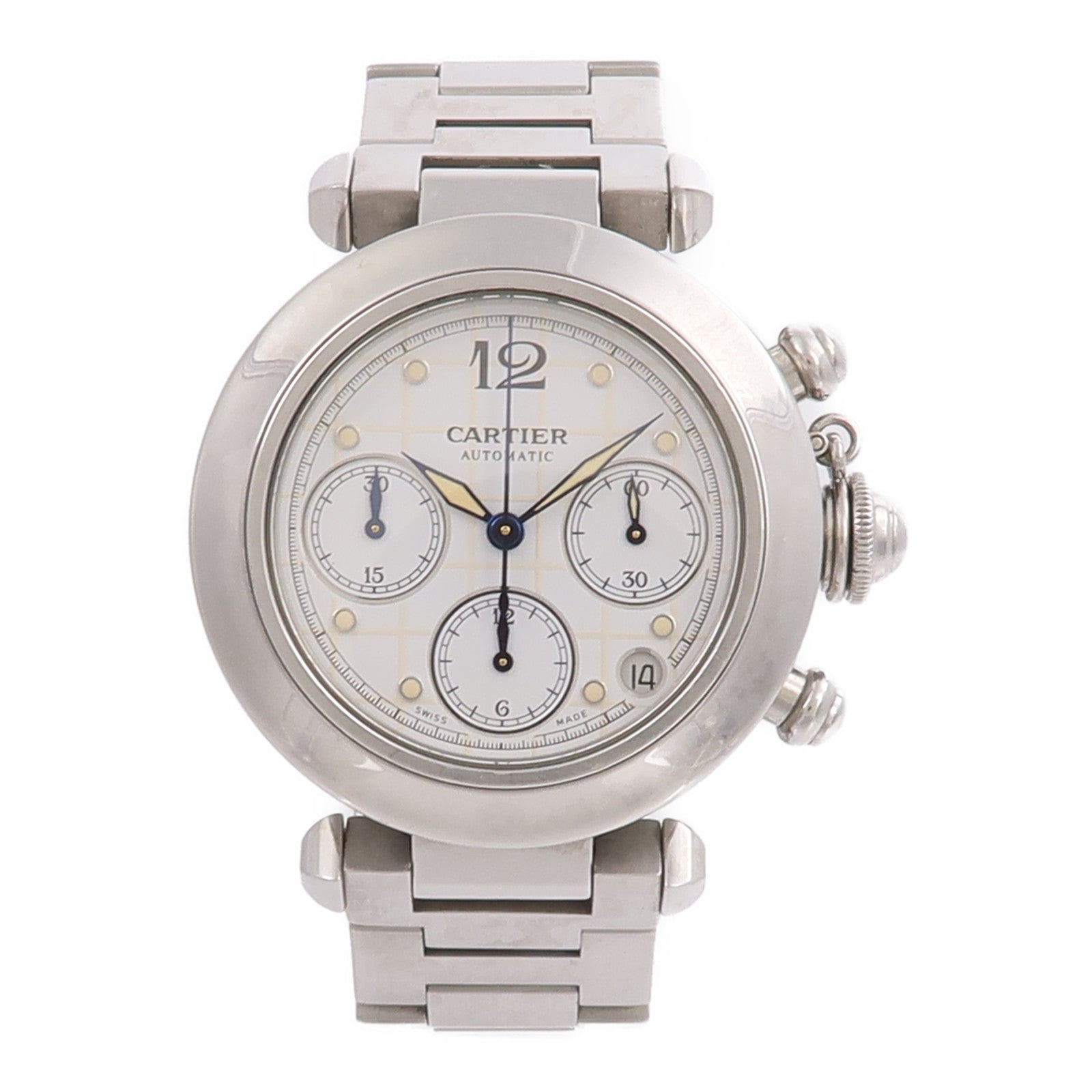 CARTIER Pasha C Chronograph W31039M7