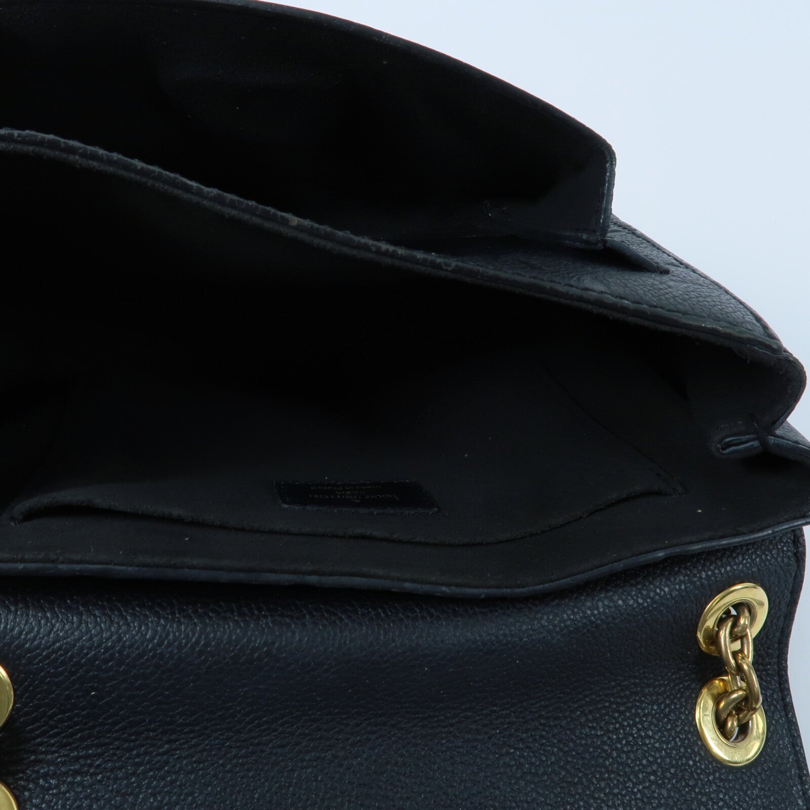 LOUIS VUITTON Monogram Empreinte Vavin BB鏈帶肩背袋