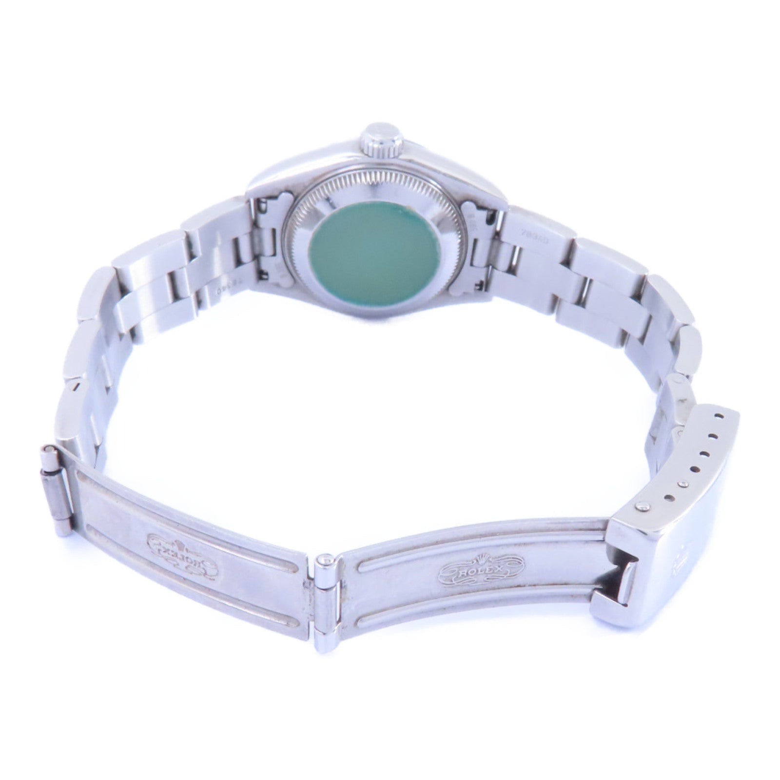 ROLEX Oyster Perpetual Lady Date不鏽鋼手錶自動機芯白色