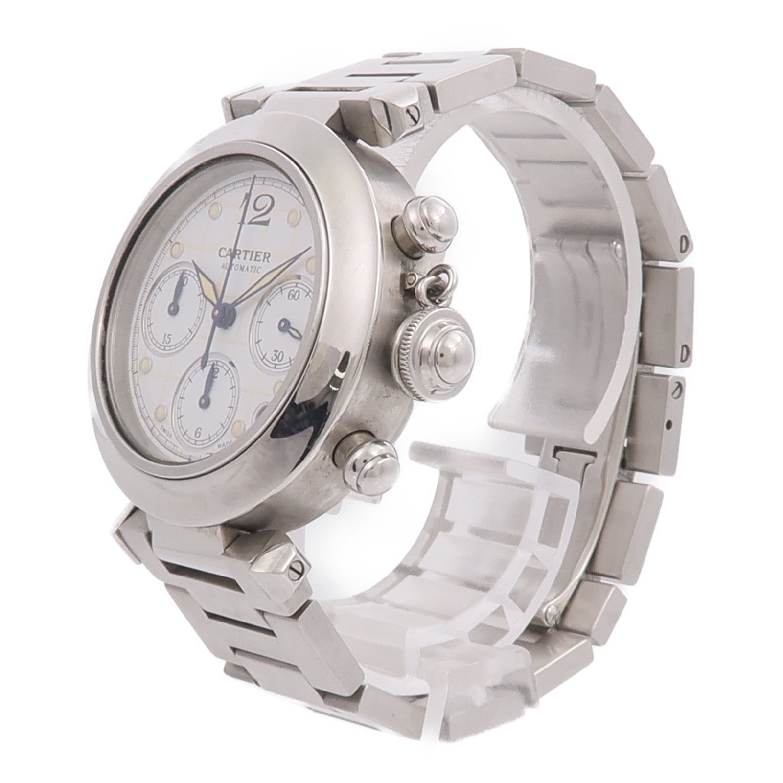 CARTIER Pasha C Chronograph W31039M7