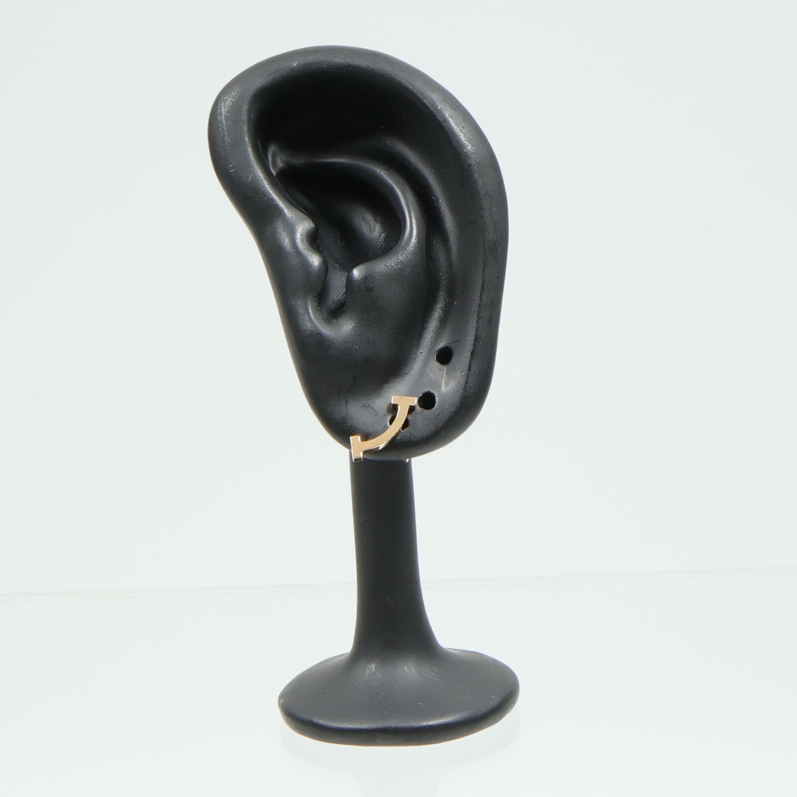 TIFFANY＆CO 18K黃金T Smile Mini Earrings耳環