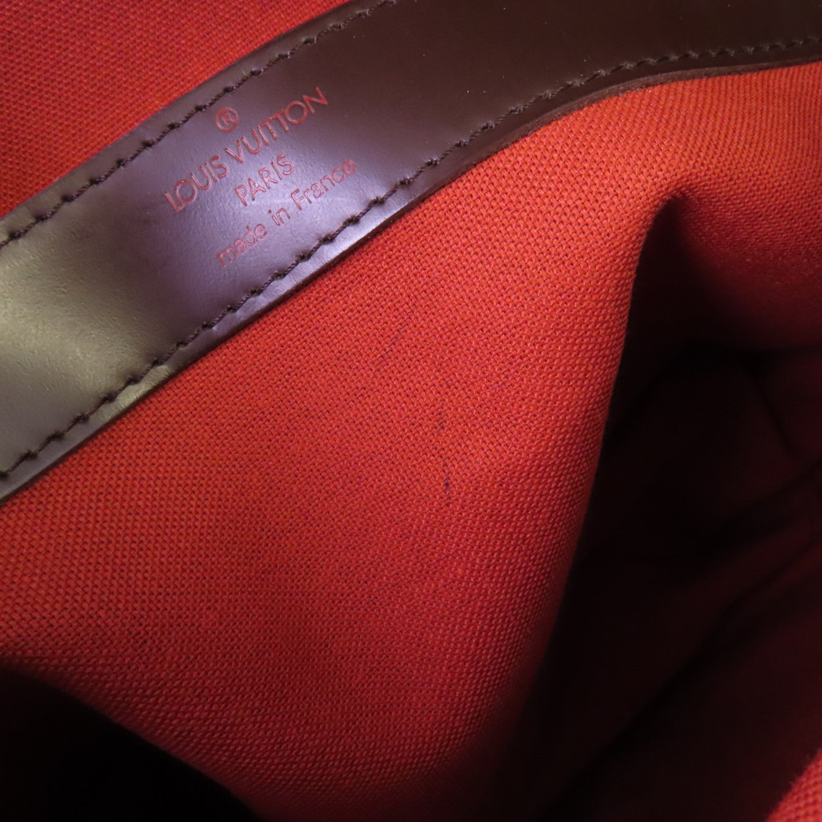 LOUIS VUITTON Damier Naviglio金扣肩背袋