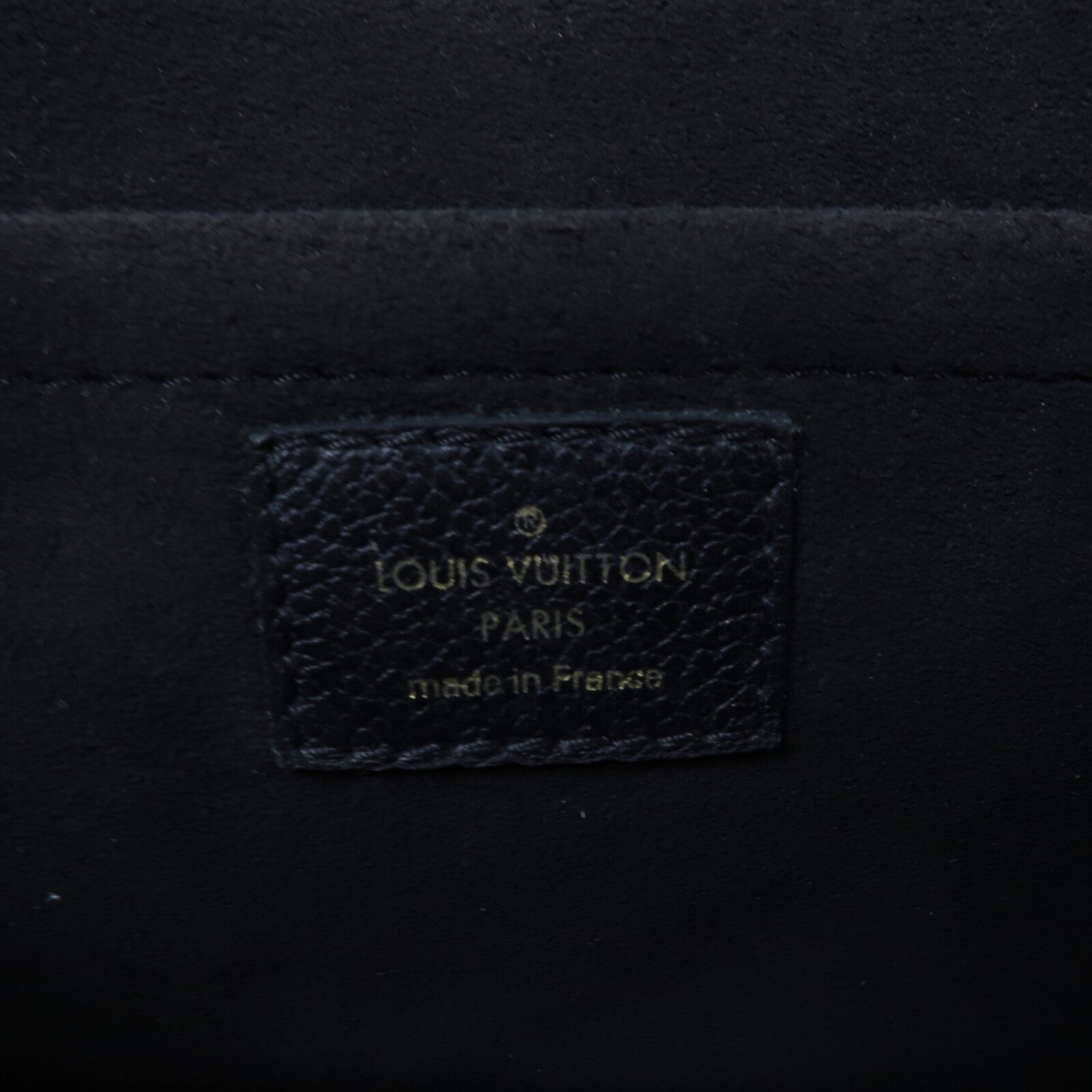 LOUIS VUITTON Monogram Empreinte Vavin BB鏈帶肩背袋