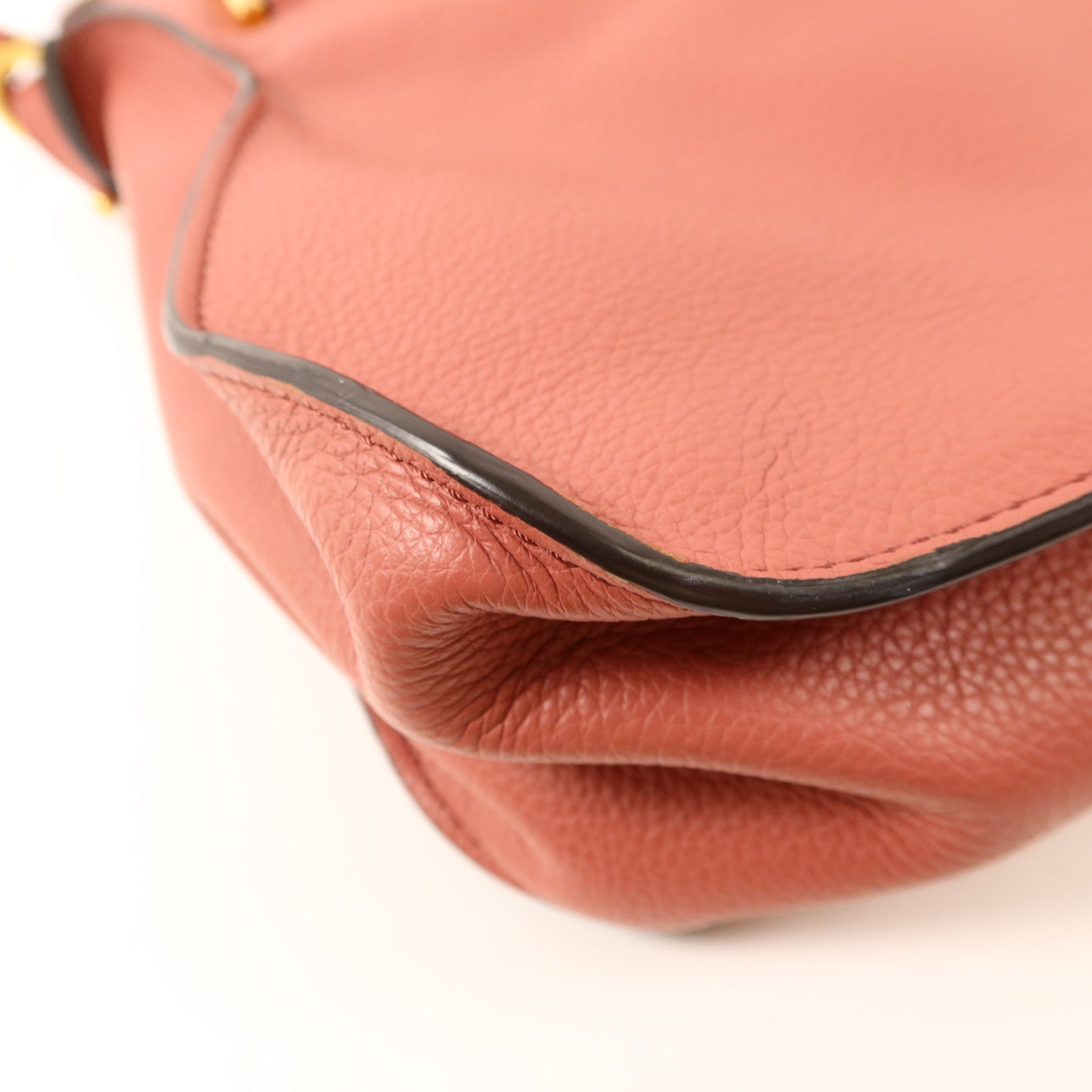 Chloe 牛皮皮革2 Way Shoulder Bag金扣手挽肩背兩用袋