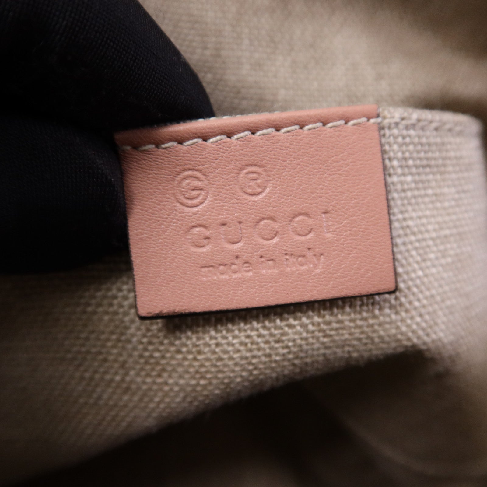 GUCCI 牛皮皮革2 Way Shoulder Bag金扣手挽肩背兩用袋
