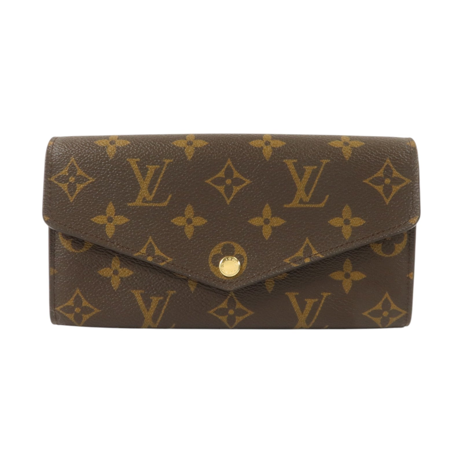 LOUIS VUITTON Monogram Portefeuille Sara金扣長錢包