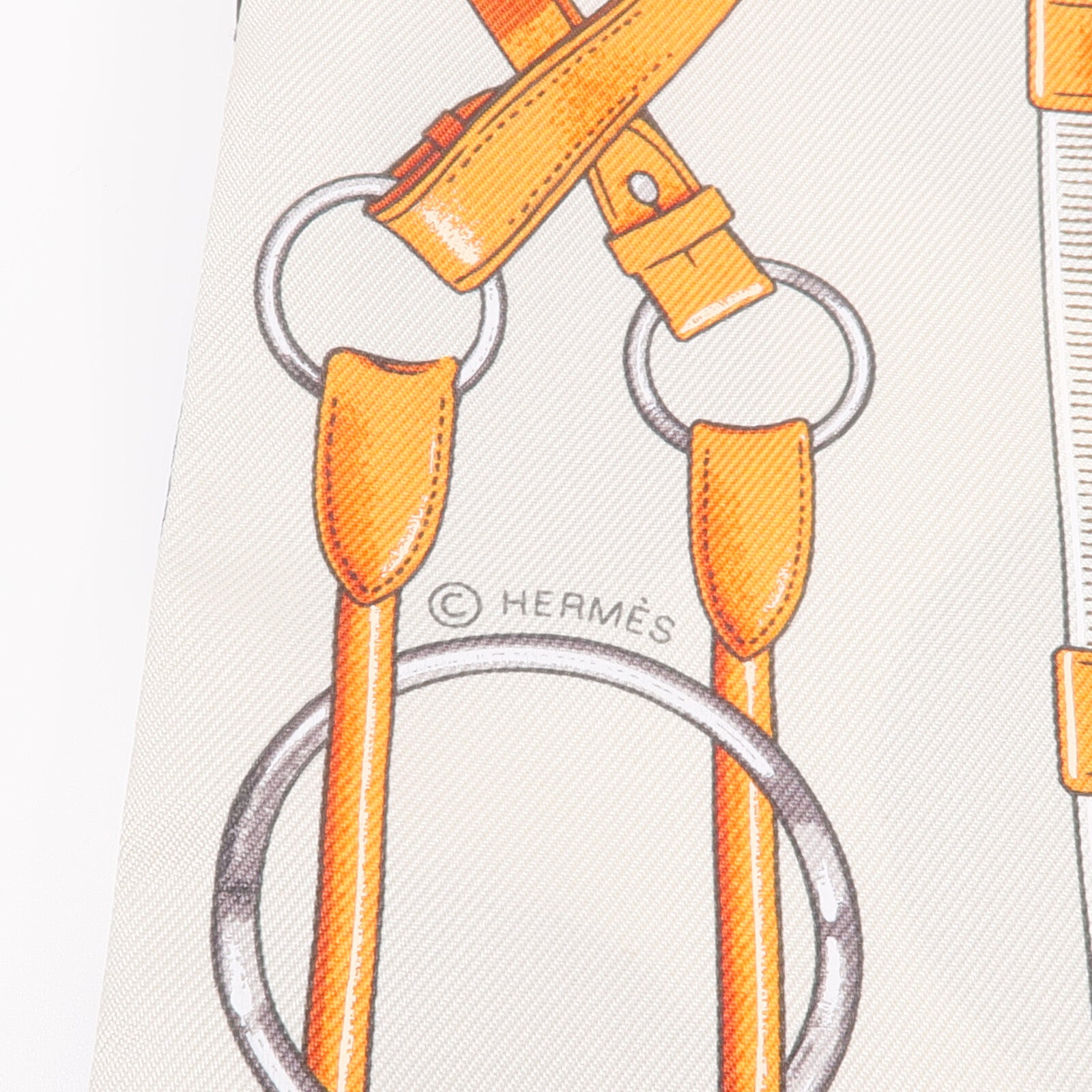 HERMES 【激減優惠】絲質Maxi Twilly絲巾