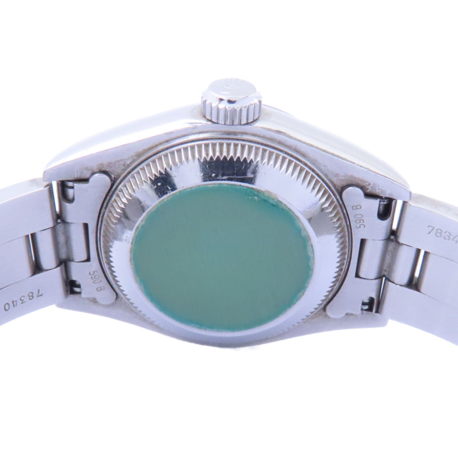 ROLEX Oyster Perpetual Lady Date不鏽鋼手錶自動機芯白色