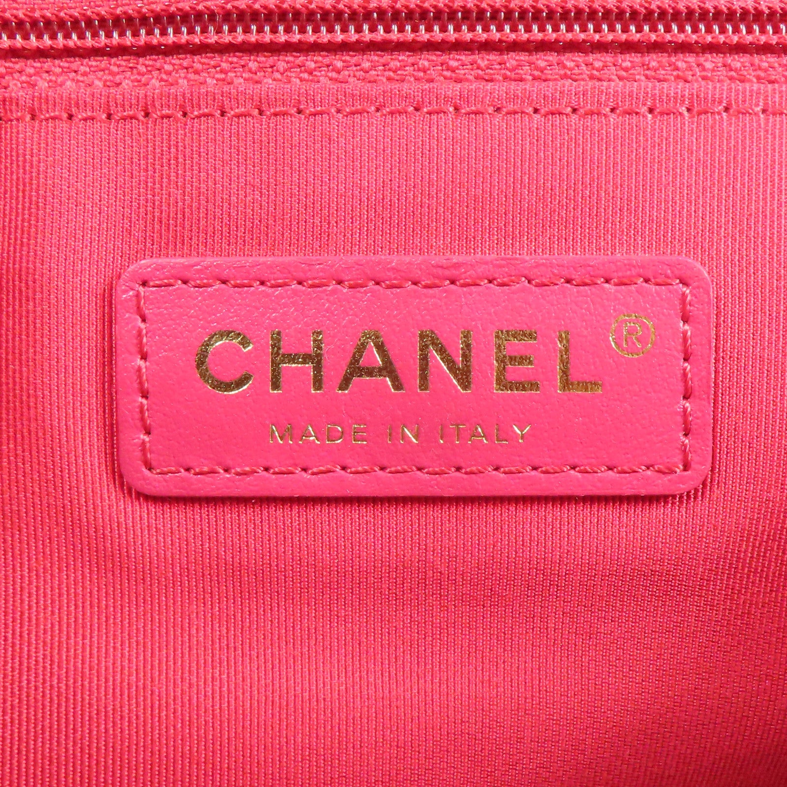 CHANEL 皮革Shoulder Bag鏈帶肩背袋