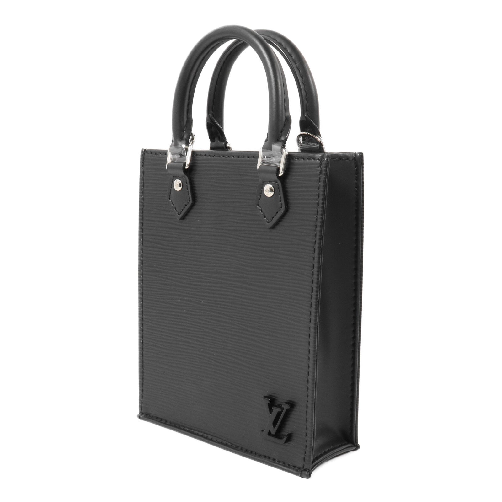 LOUIS VUITTON Epi Petit Sac Plat手挽肩背兩用袋