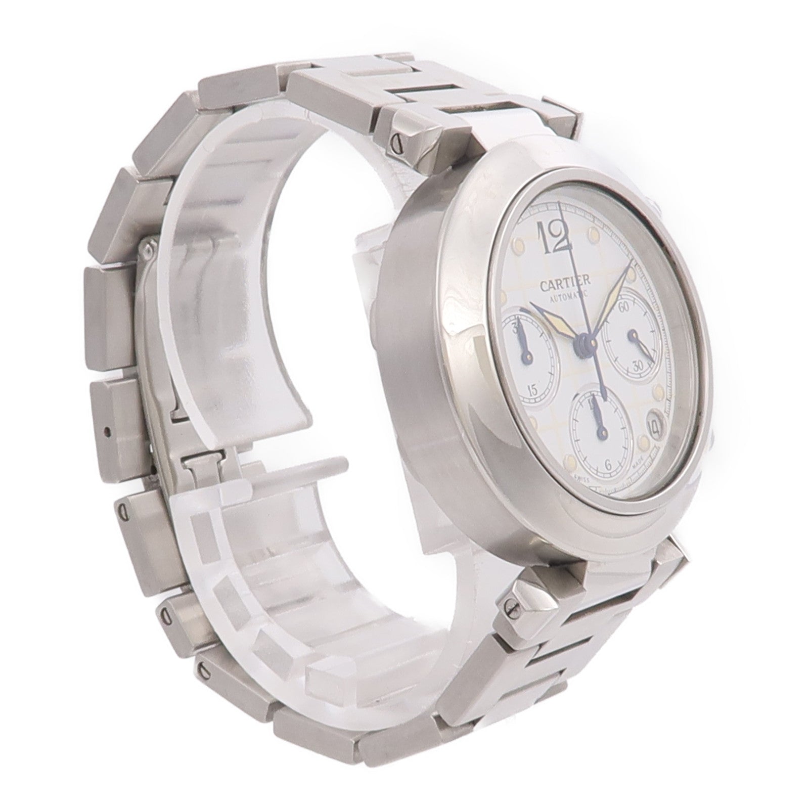 CARTIER Pasha C Chronograph W31039M7
