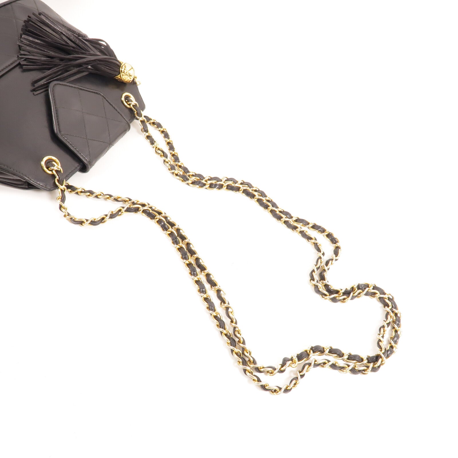 CHANEL 羊皮皮革Vintage Tassel Bag肩背袋