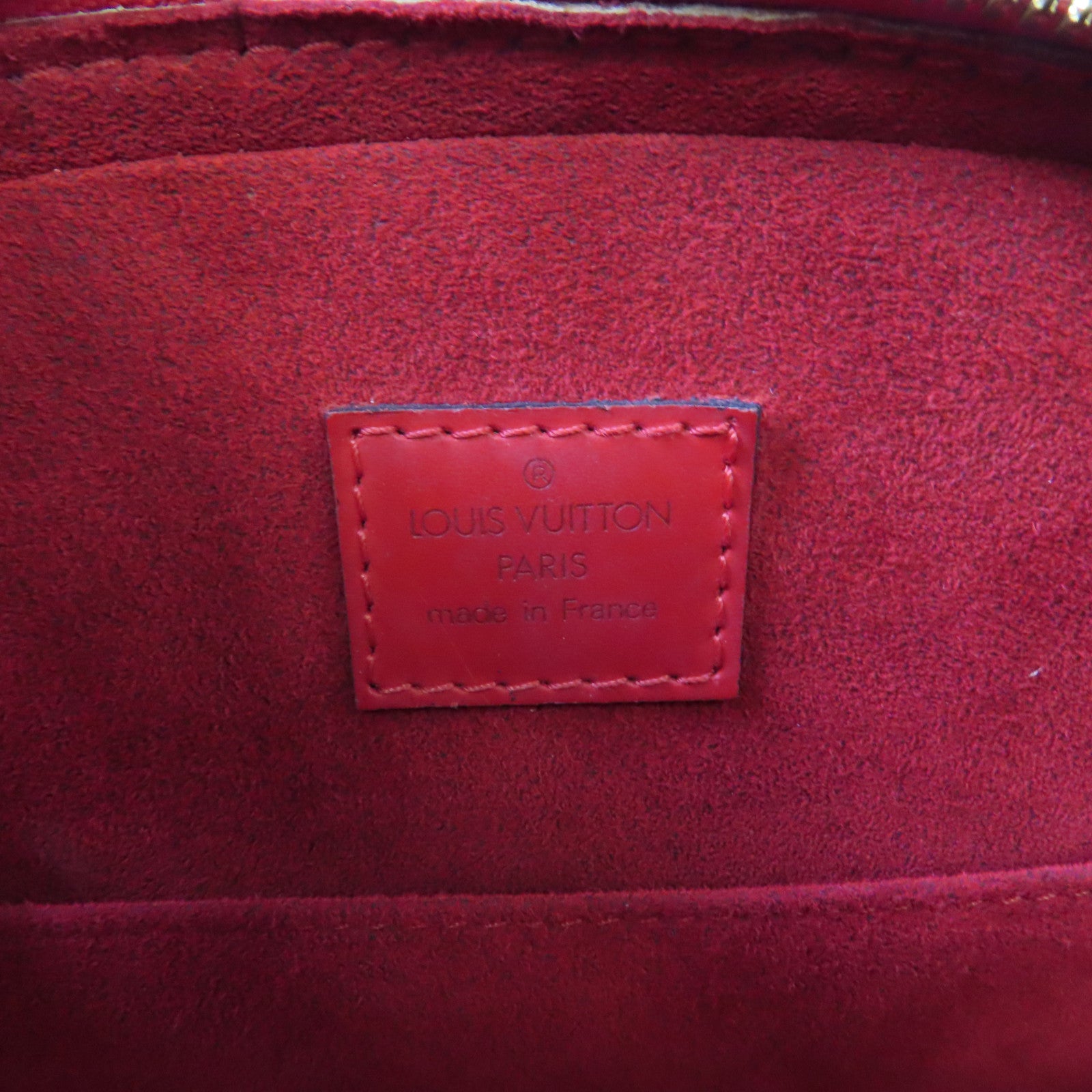 LOUIS VUITTON 【激減優惠】Epi Jasmin Handbag金扣手挽袋紅色