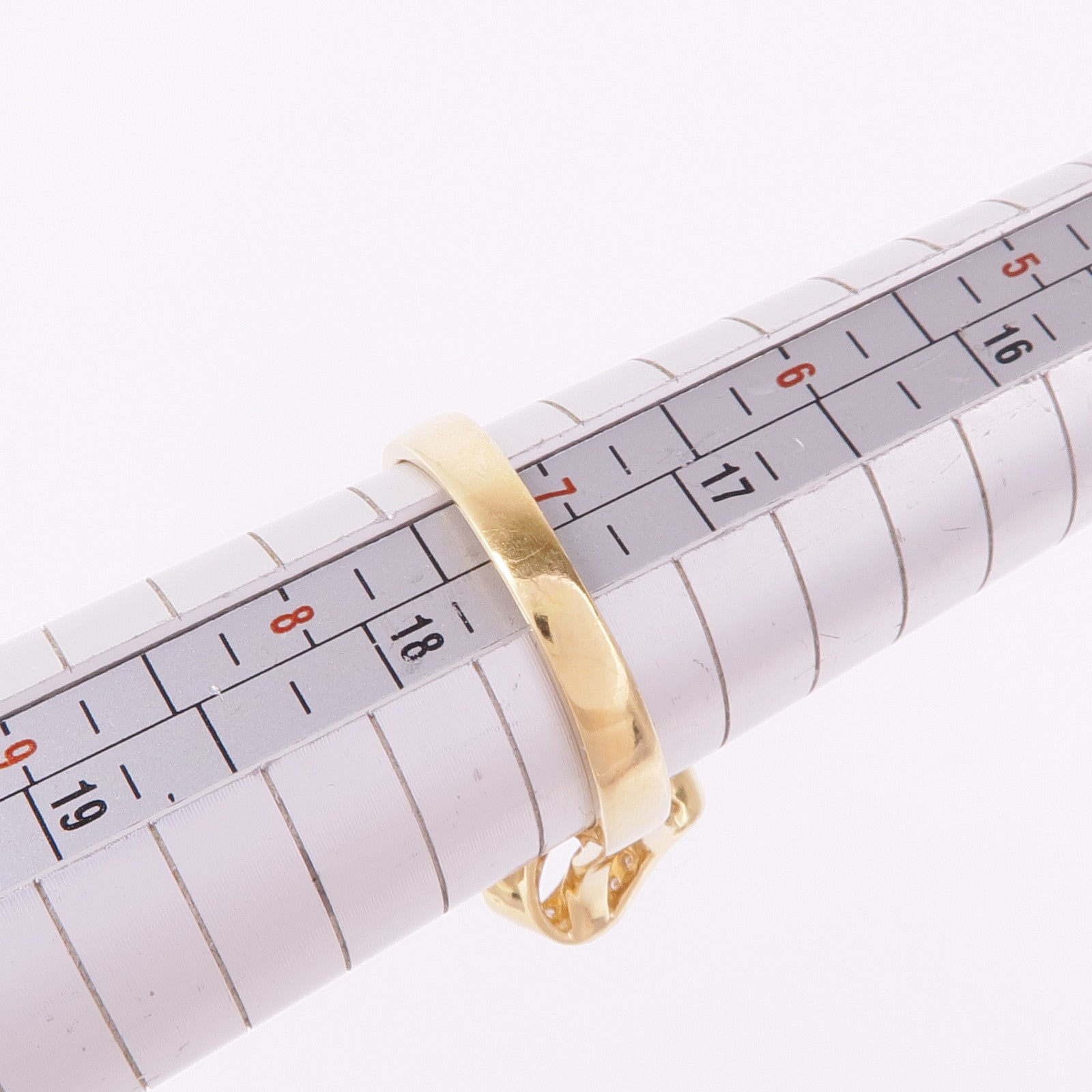 JEWELRY 18K黃金Diamond Ring鑽石戒指US#7.25