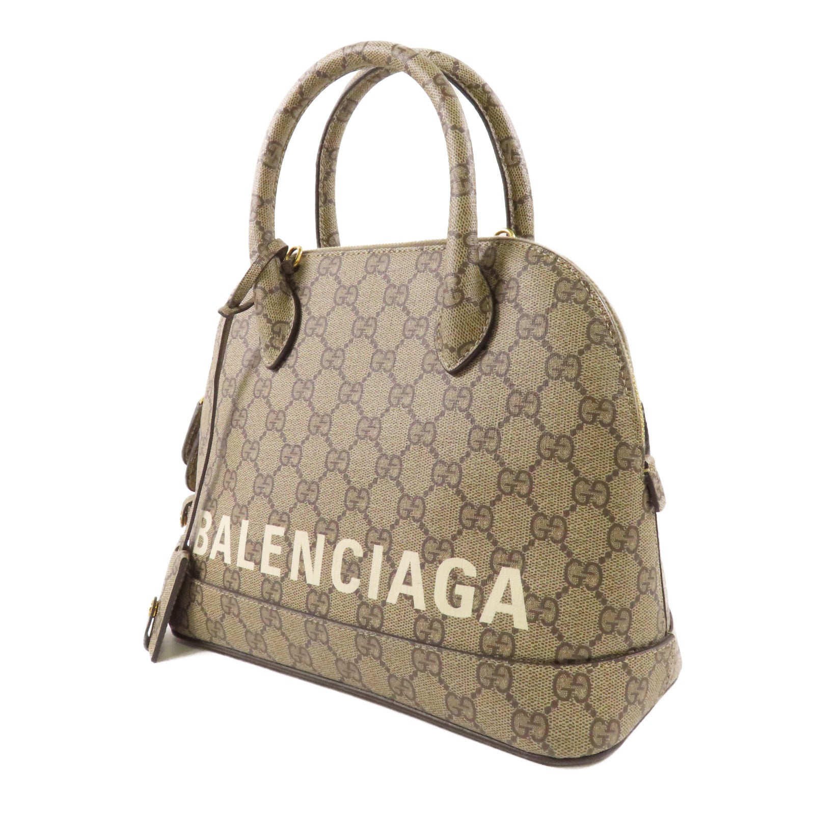 GUCCI 【激減優惠】塗層帆布Gucci x Balenciaga Shoulder Bag肩背袋