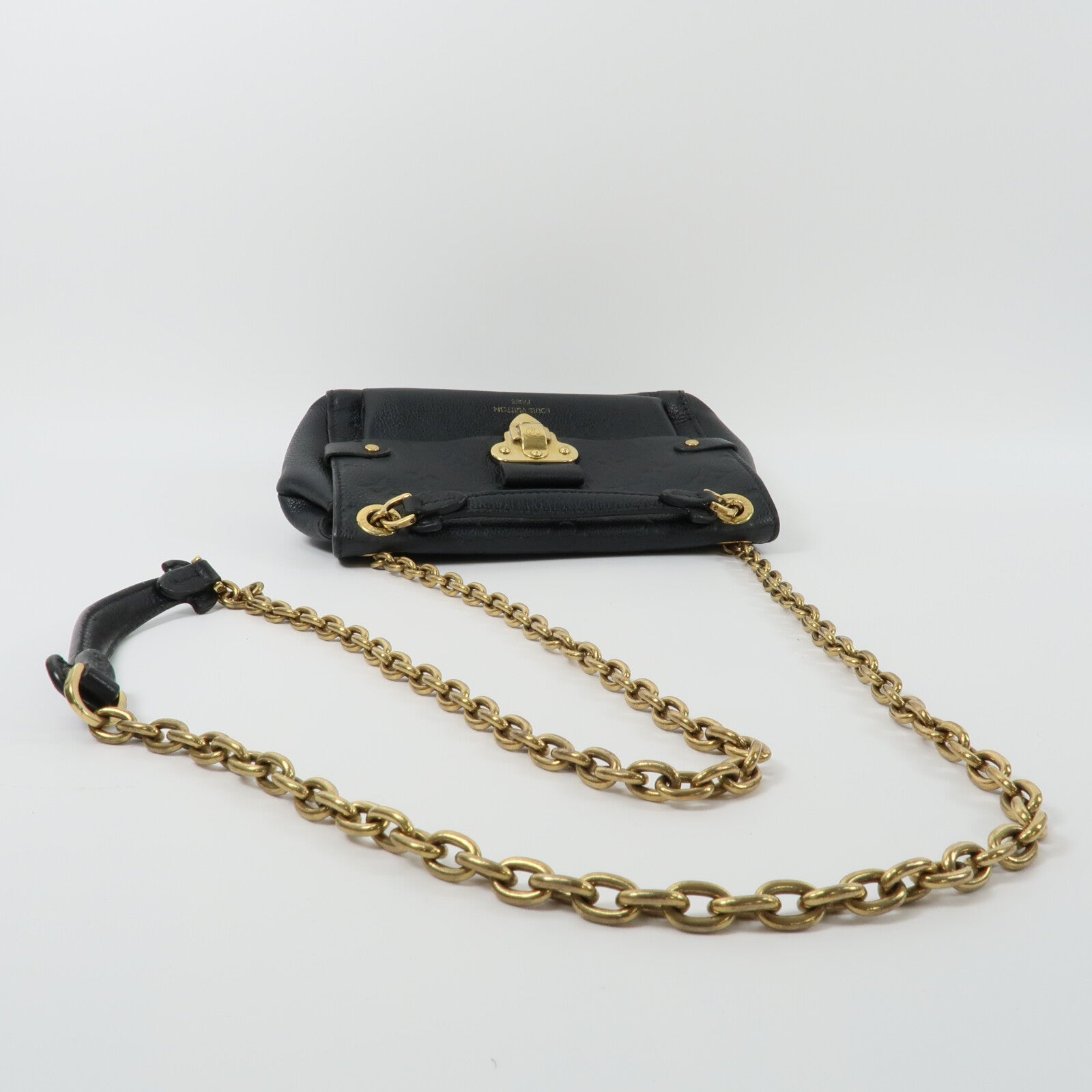 LOUIS VUITTON Monogram Empreinte Vavin BB鏈帶肩背袋