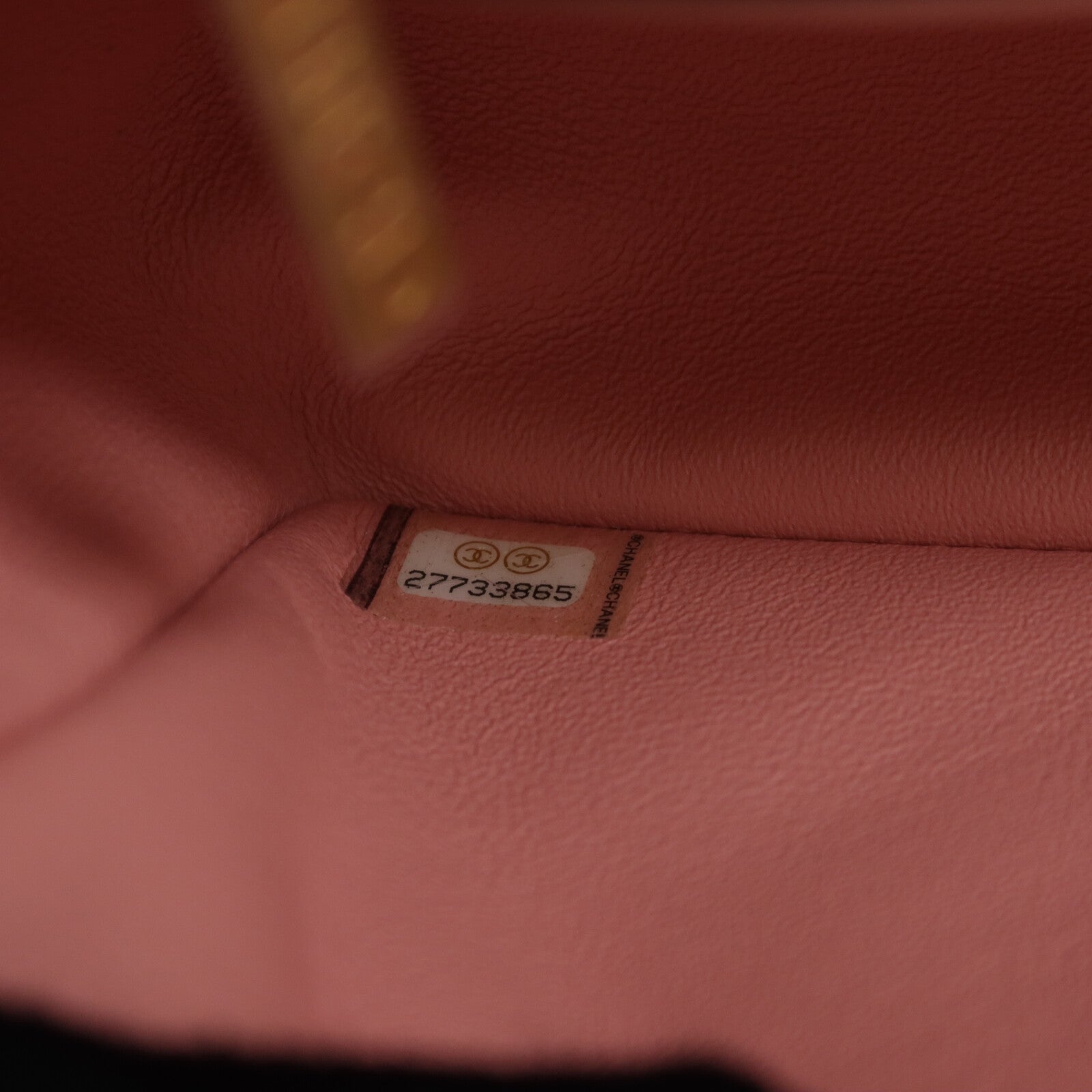CHANEL 羊皮皮革Classic 20鏈帶肩背袋