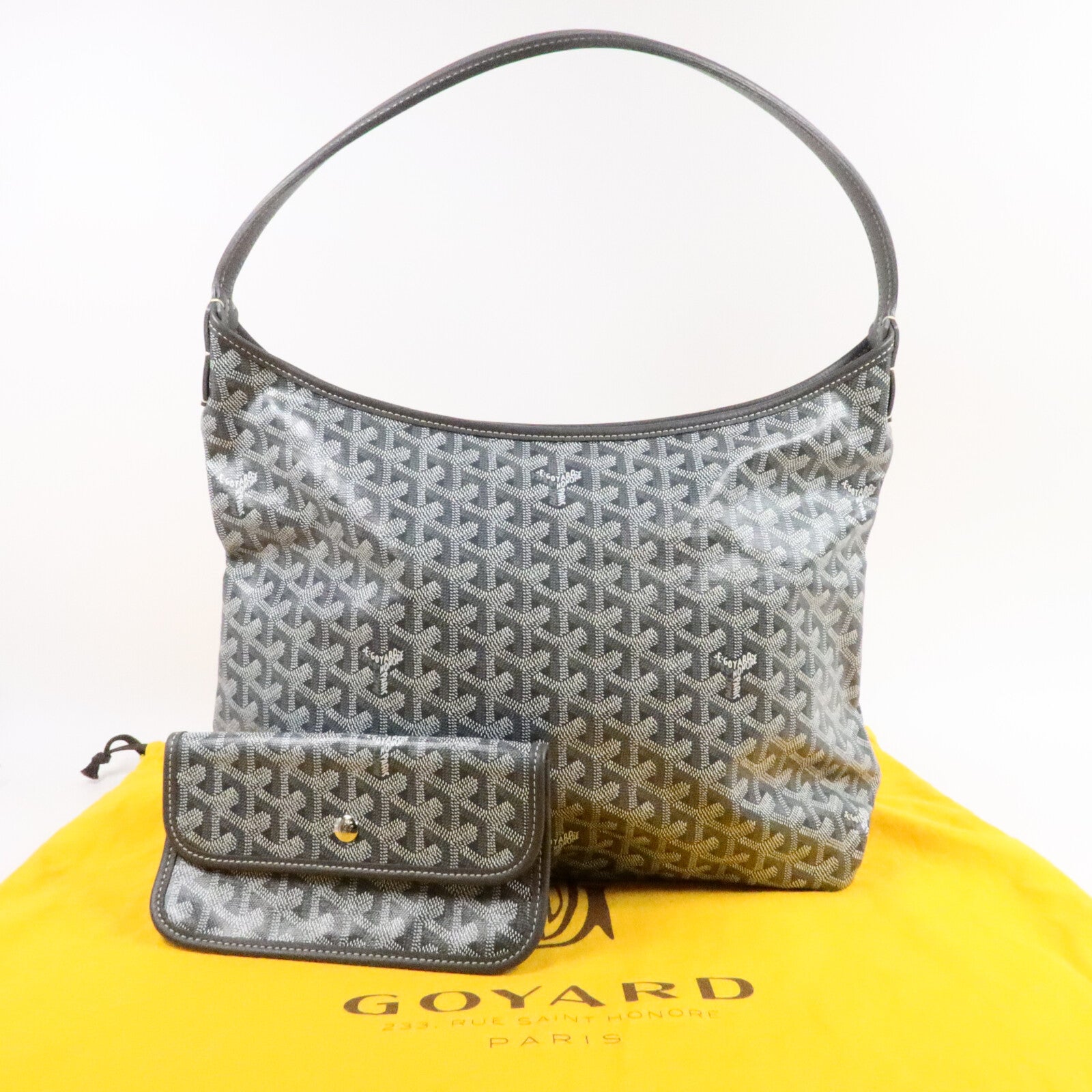 GOYARD 塗層帆布Boheme Hobo肩背袋