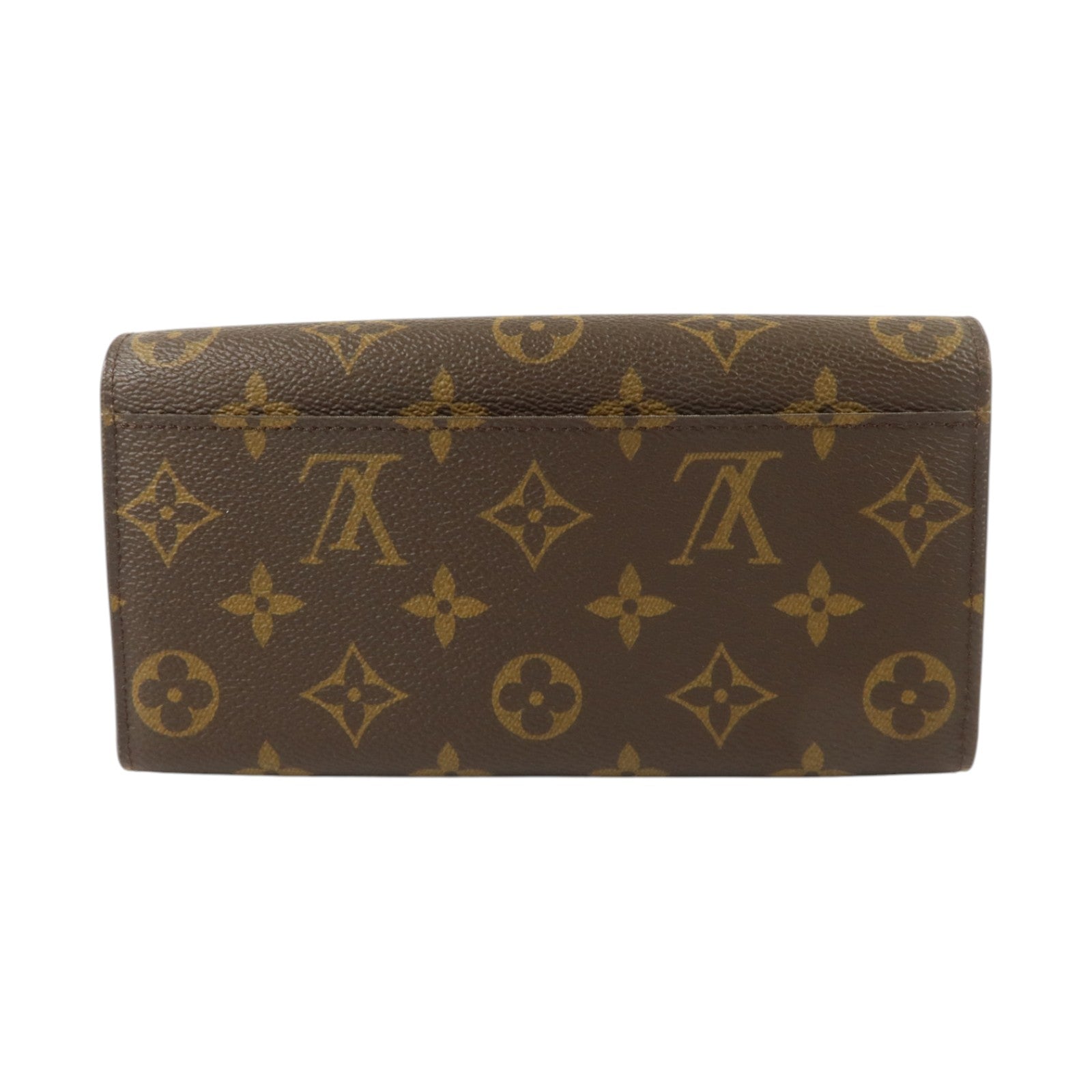 LOUIS VUITTON Monogram Portefeuille Sara金扣長錢包