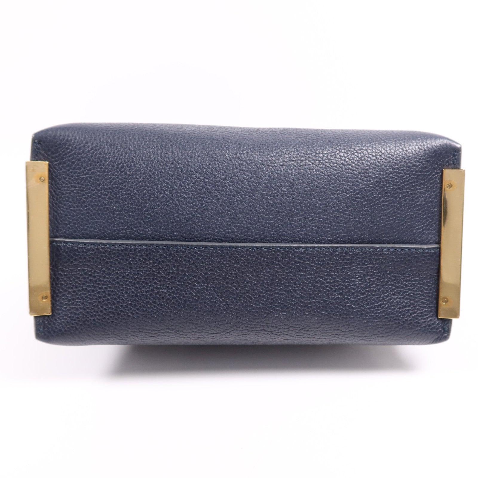 Chloe 牛皮皮革Clare金扣肩背袋