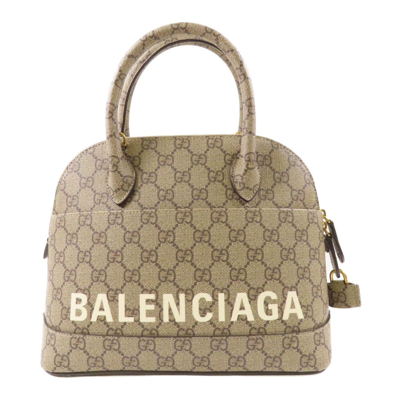 GUCCI 【激減優惠】塗層帆布Gucci x Balenciaga Shoulder Bag肩背袋