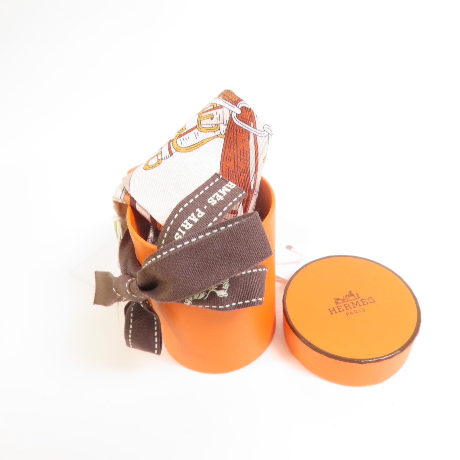 HERMES 絲質Twilly絲巾