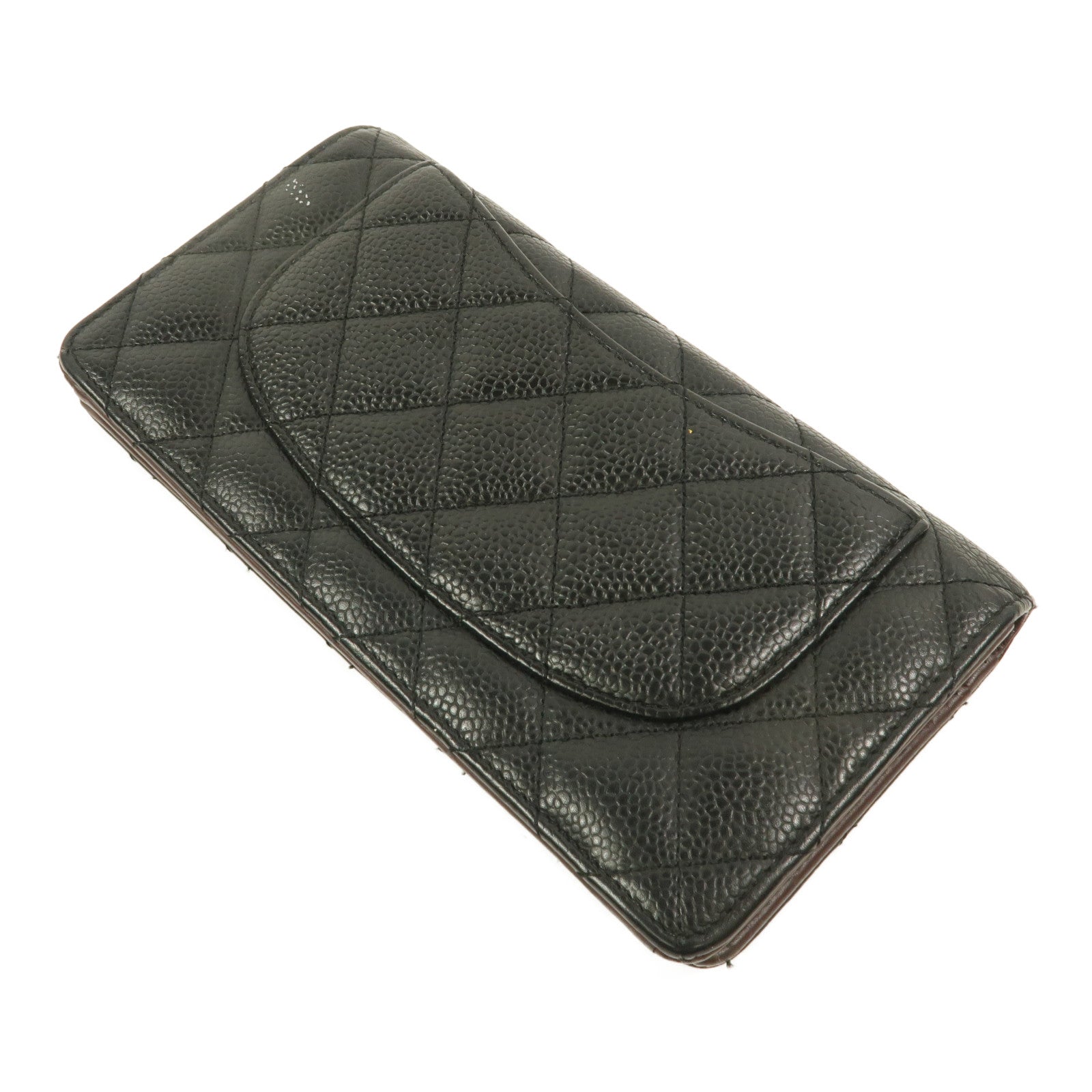 CHANEL 牛皮皮革Classic Long Flap Wallet長錢包