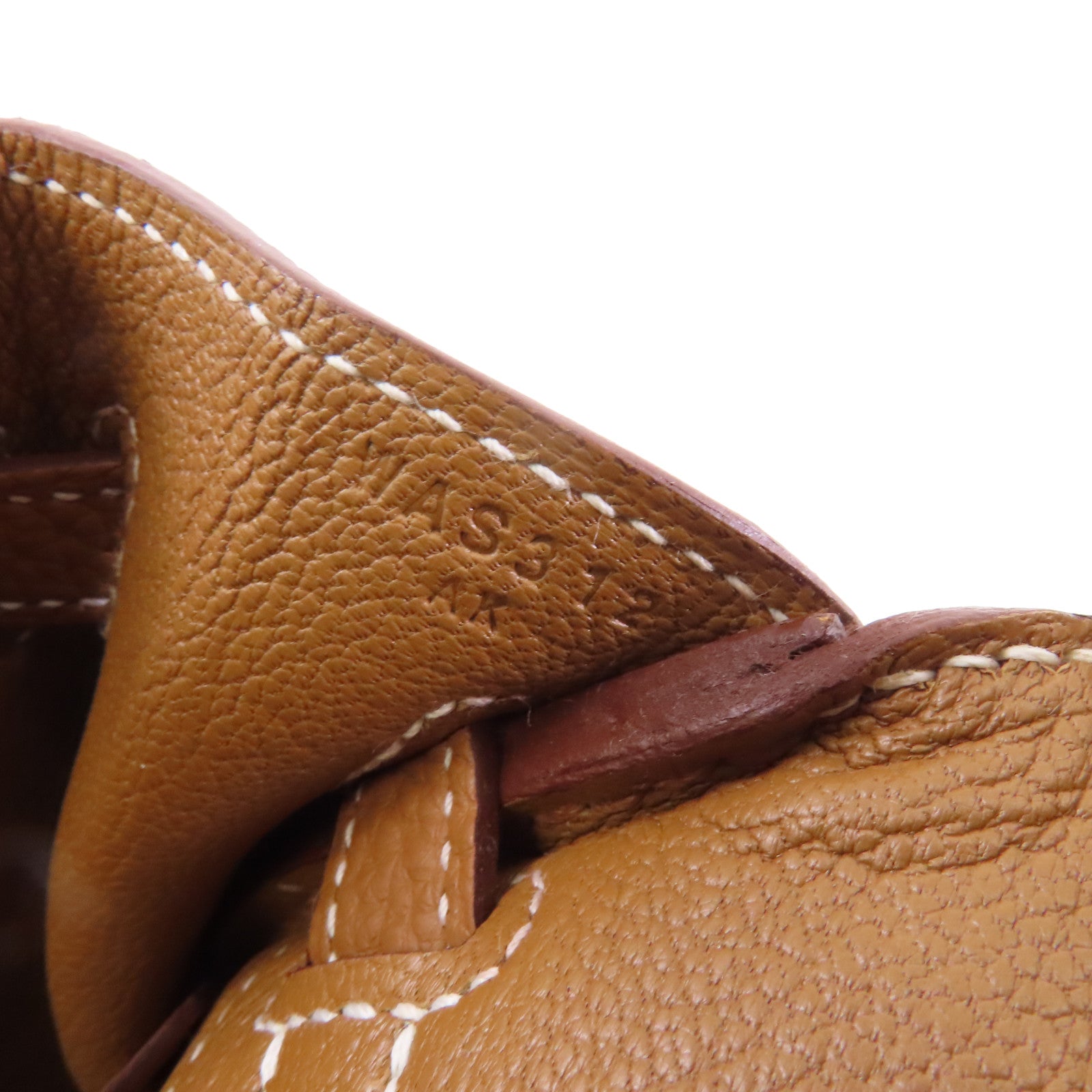 HERMES 【激減優惠】Togo皮革Birkin25金扣手挽袋Gold/棕色