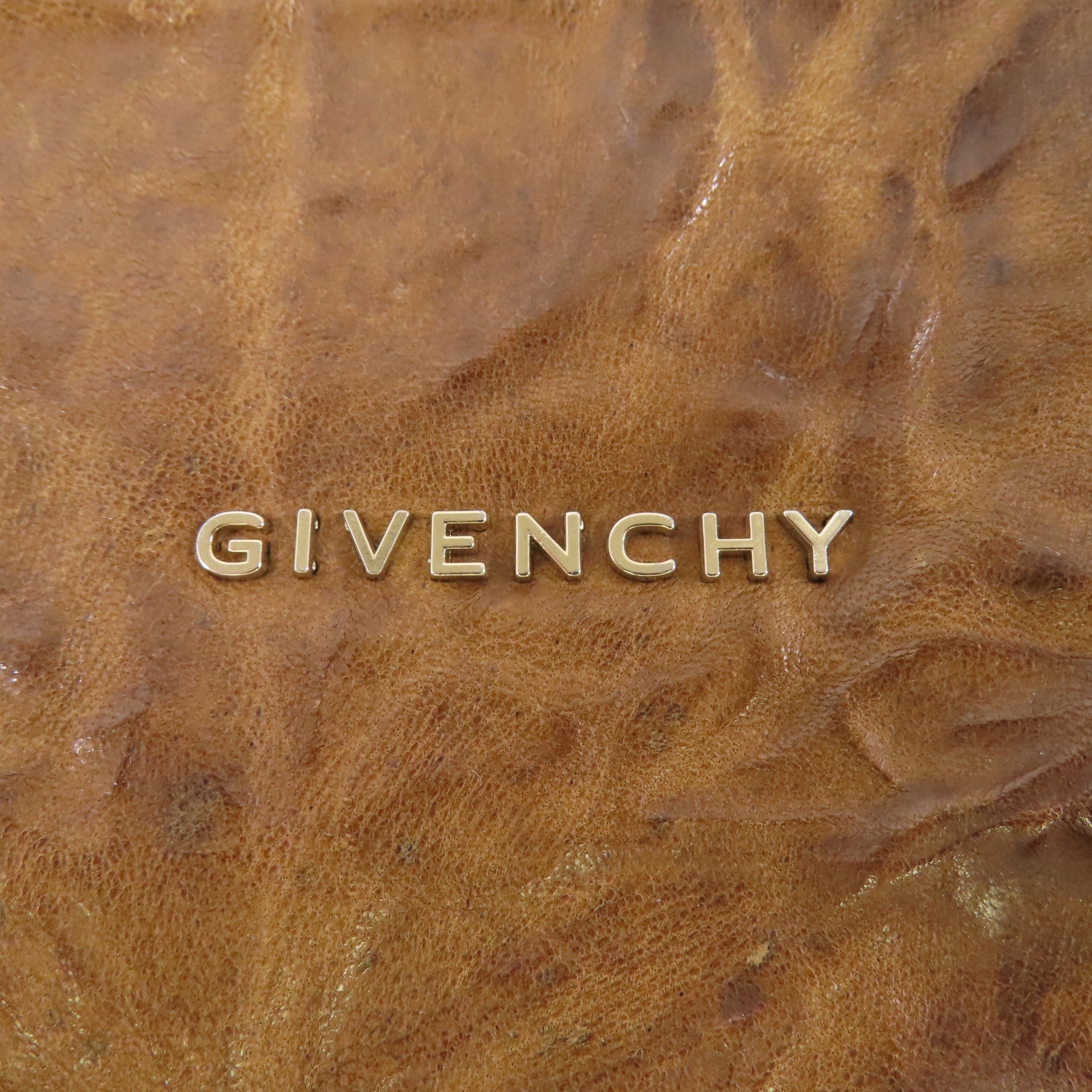 GIVENCHY 牛皮皮革Pandora Mini銀扣肩背袋