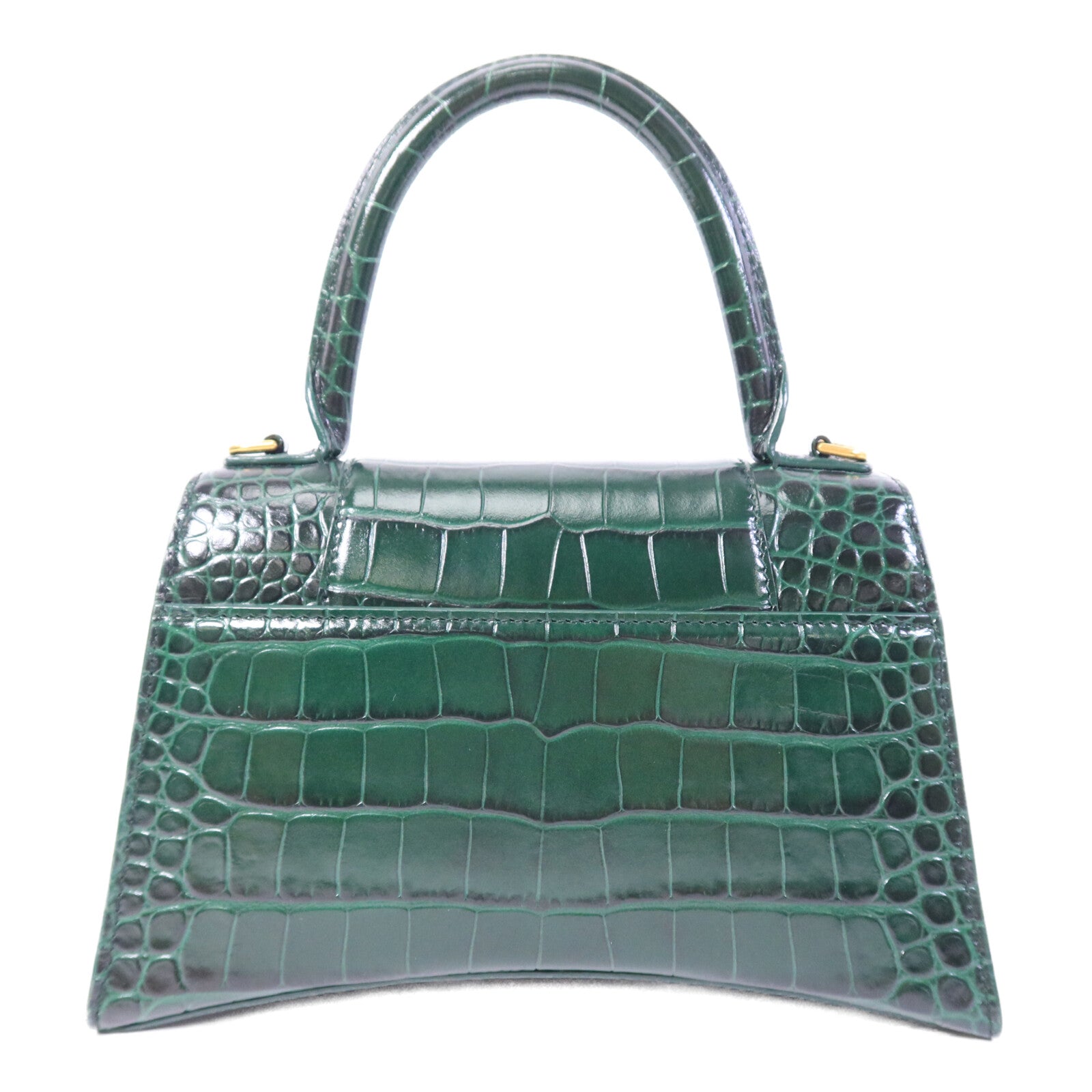 BALENCIAGA 牛皮皮革Hourglass Small手挽肩背兩用袋