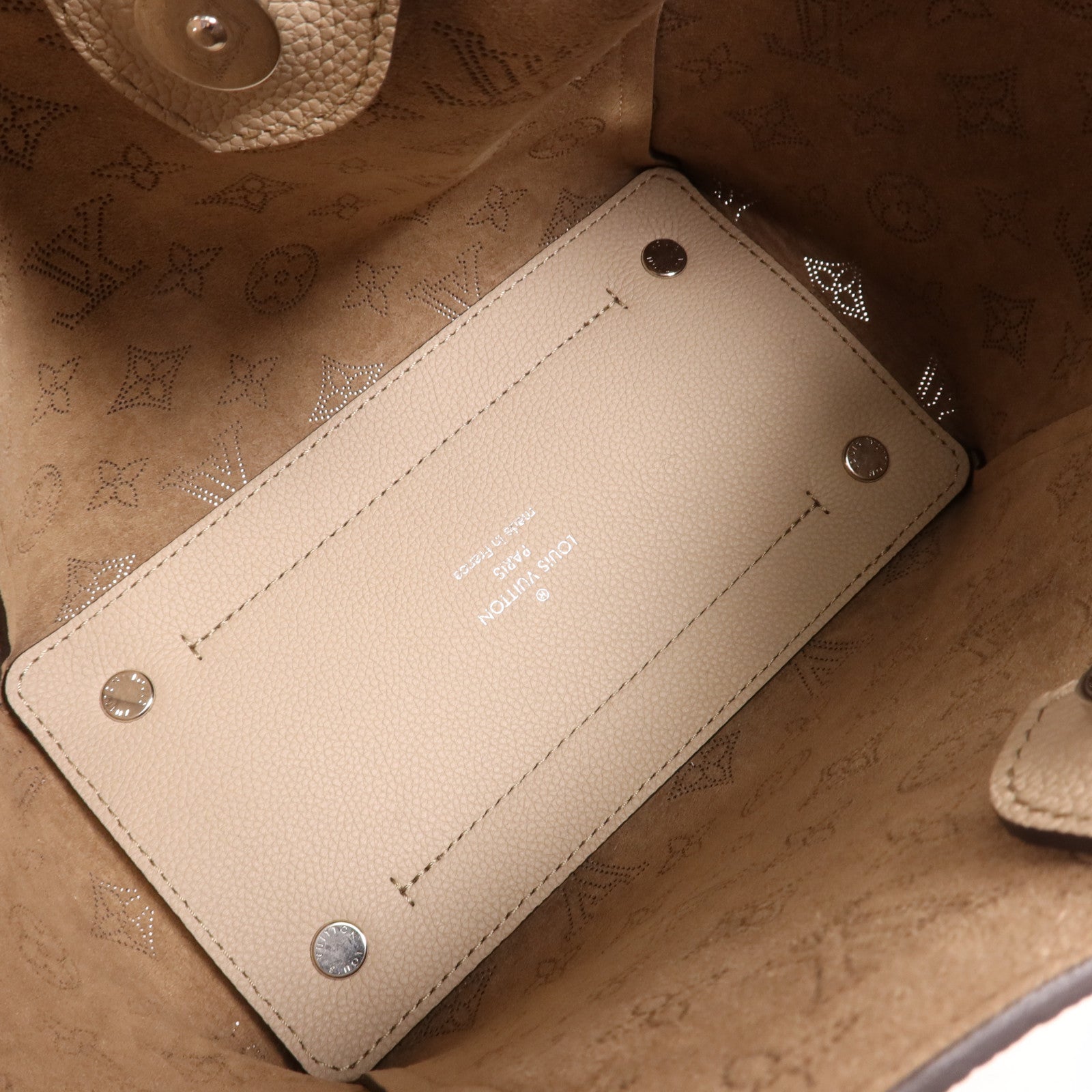 LOUIS VUITTON Mahina Hina PM銀扣手挽肩背兩用袋