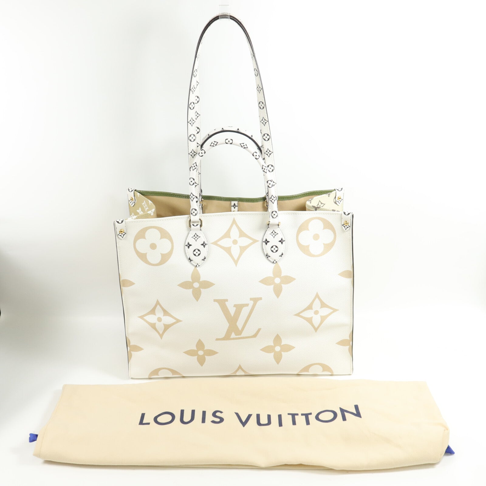 LOUIS VUITTON Jungle/Giant Monogra OnTheGo GM手挽肩背兩用袋