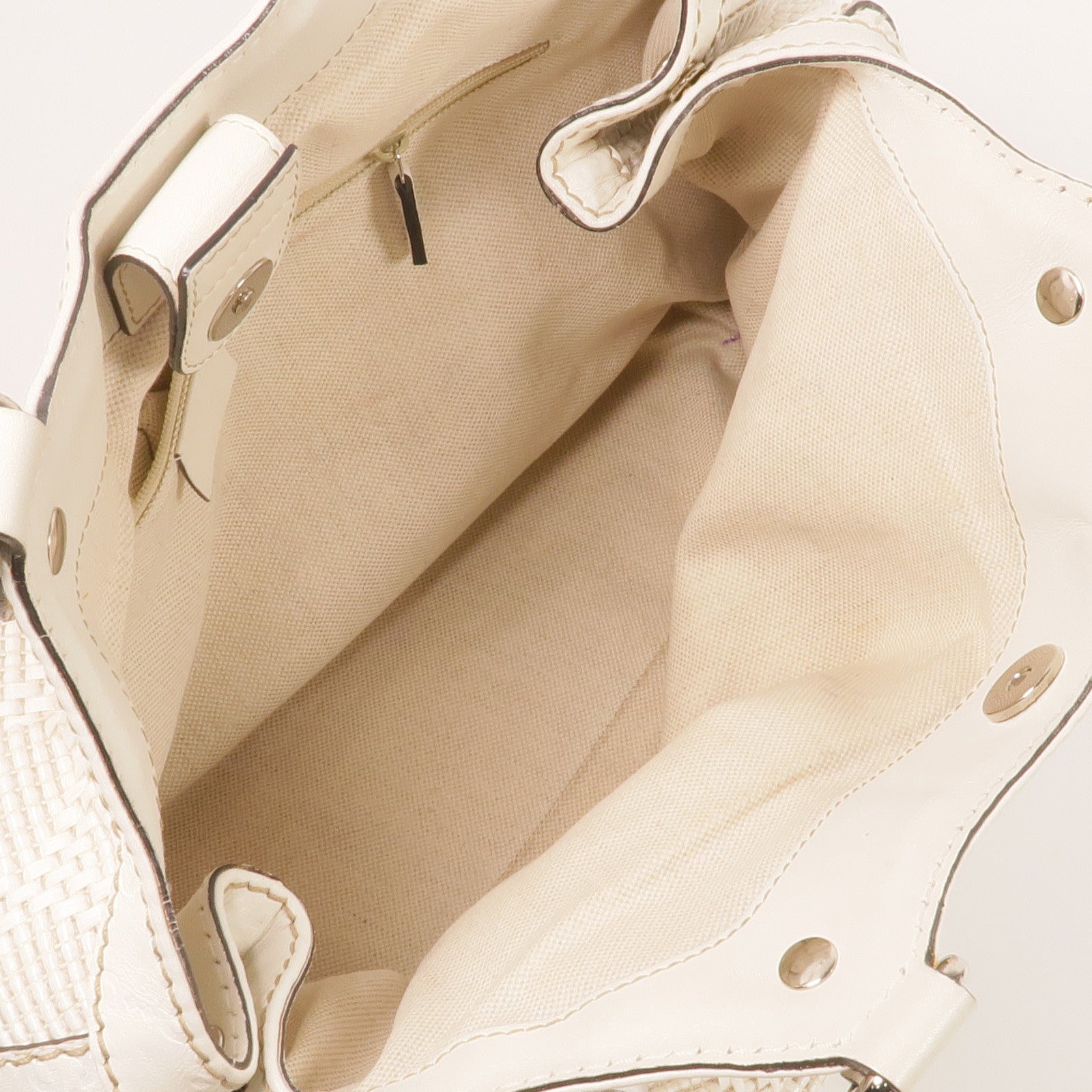 GUCCI 牛皮皮革Sukey Handbag銀扣手挽袋