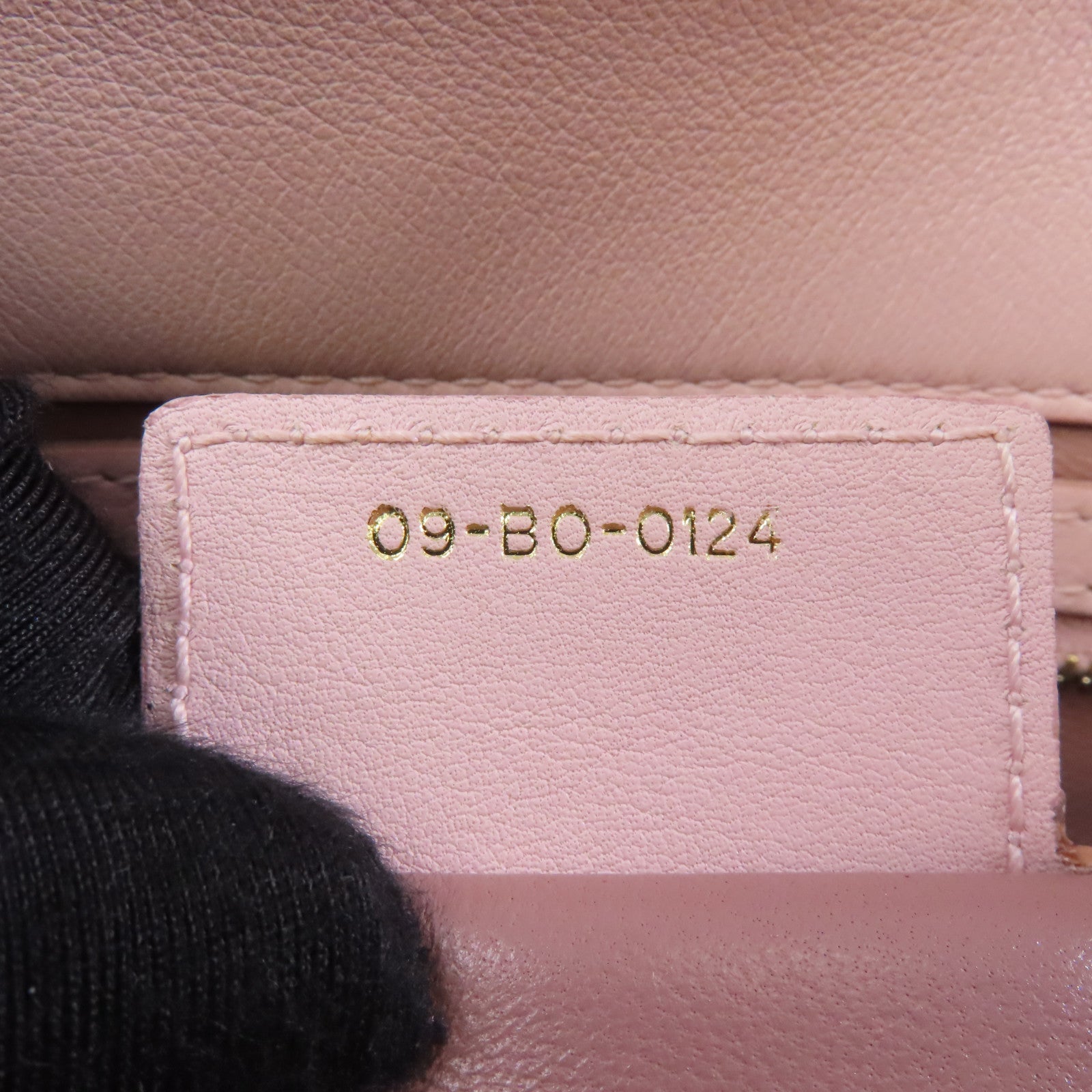 Dior 牛皮皮革Chain Shoulder Bag金扣鏈帶肩背袋粉紅色
