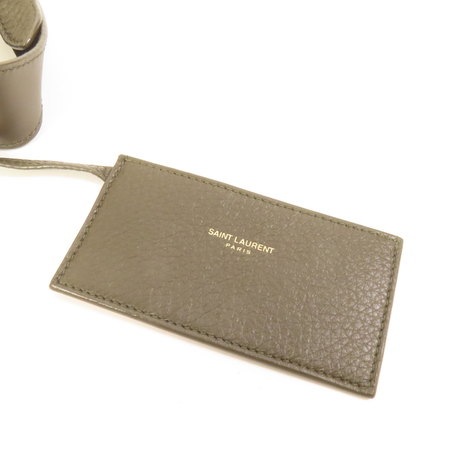 SAINT LAURENT 牛皮皮革LE 5A7金扣肩背袋