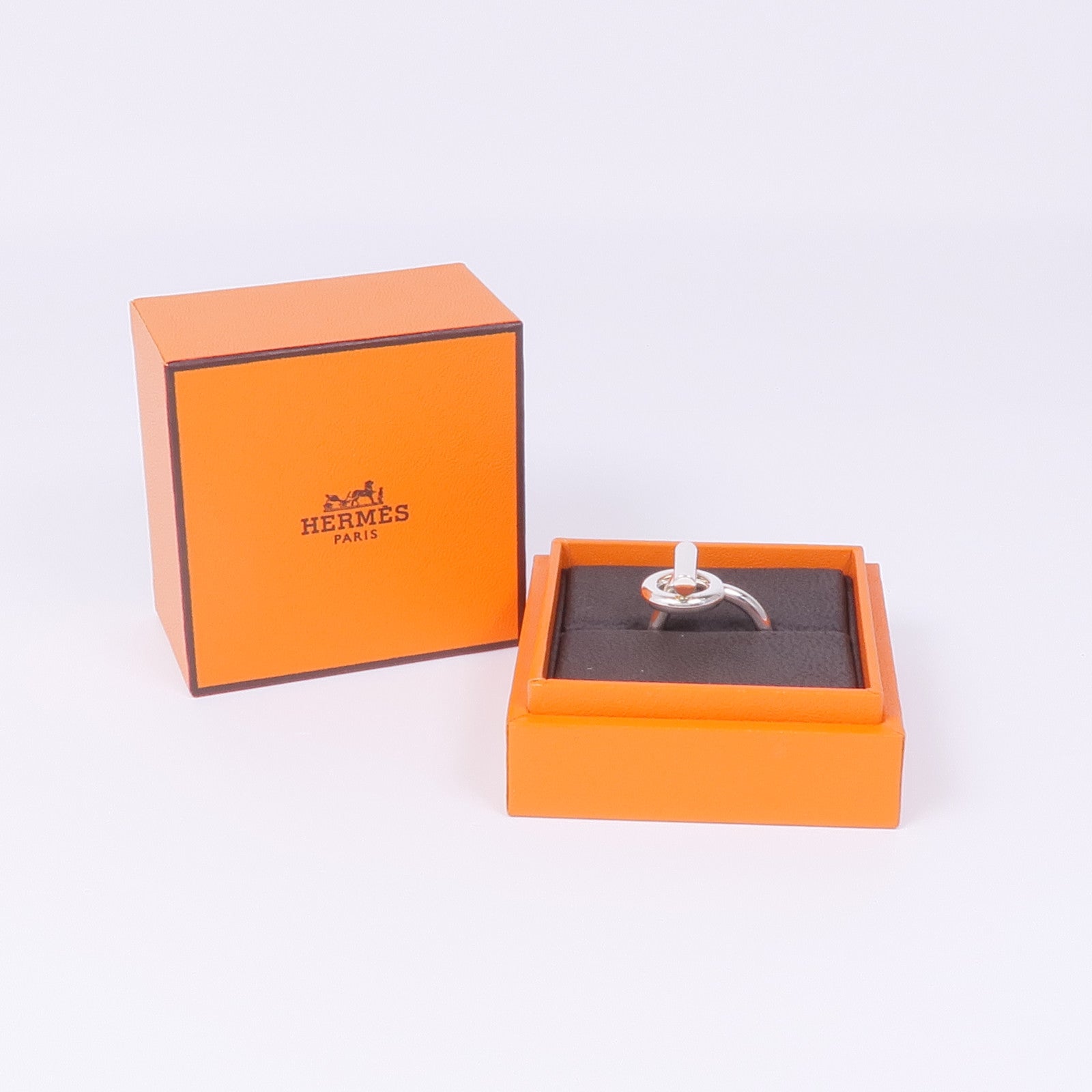 HERMES 925純銀Echappee Hermes Ring戒指Hermes#53/US#6.25