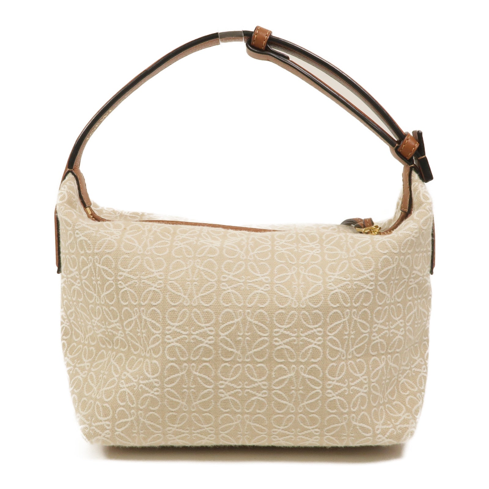 LOEWE 帆布Small Cubi肩背袋