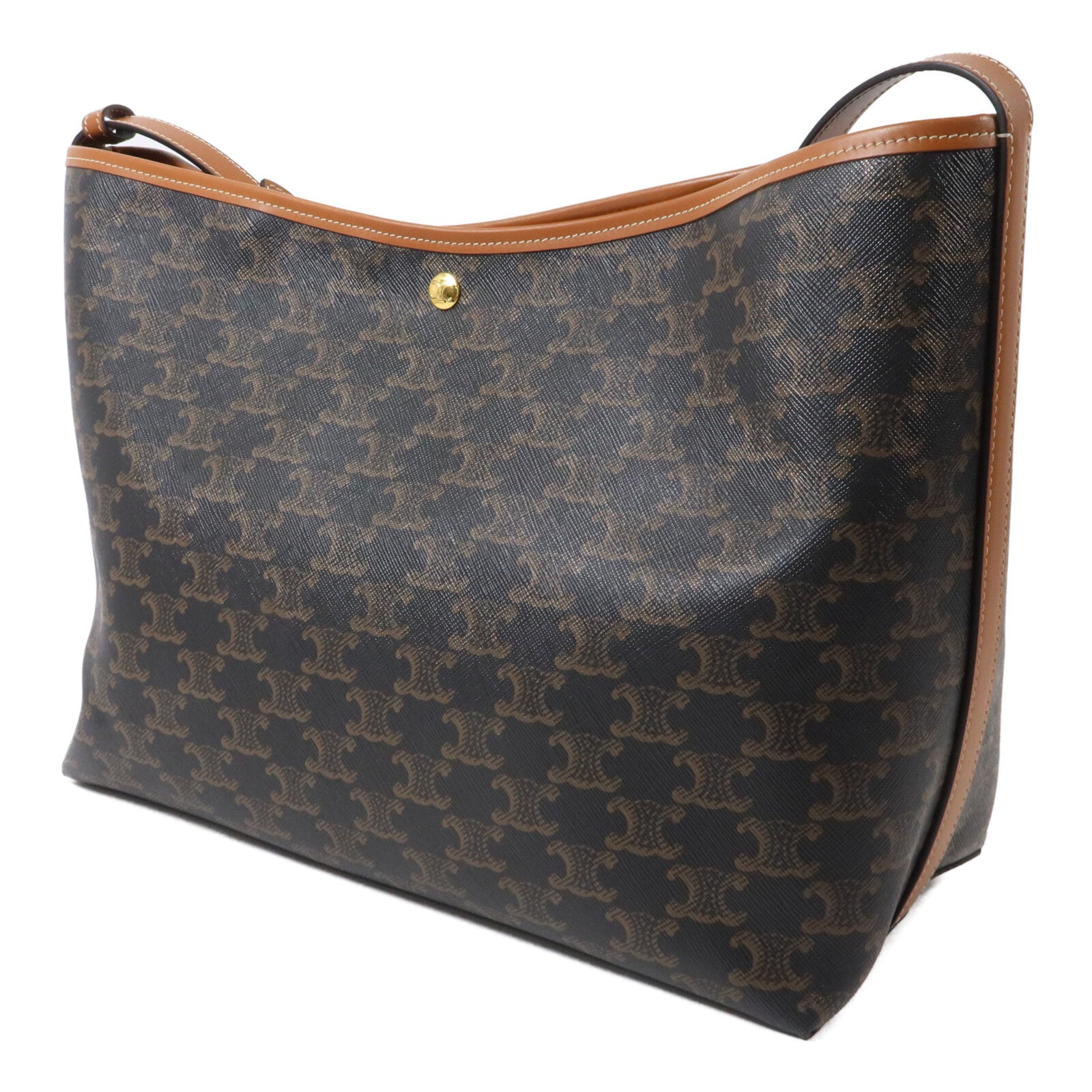 CELINE 塗層帆布Soft Shopper肩背袋